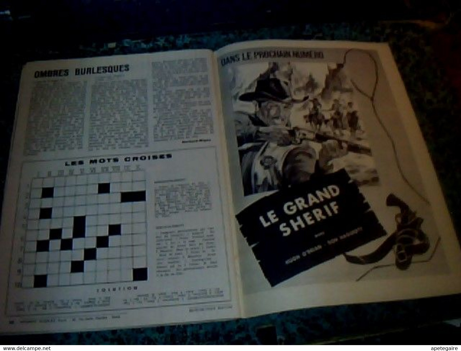 Revue BD Roman Photo Star Aventures L'ombre De Zorro N° 135 Année 1964 édition Bozzesi - Zorro