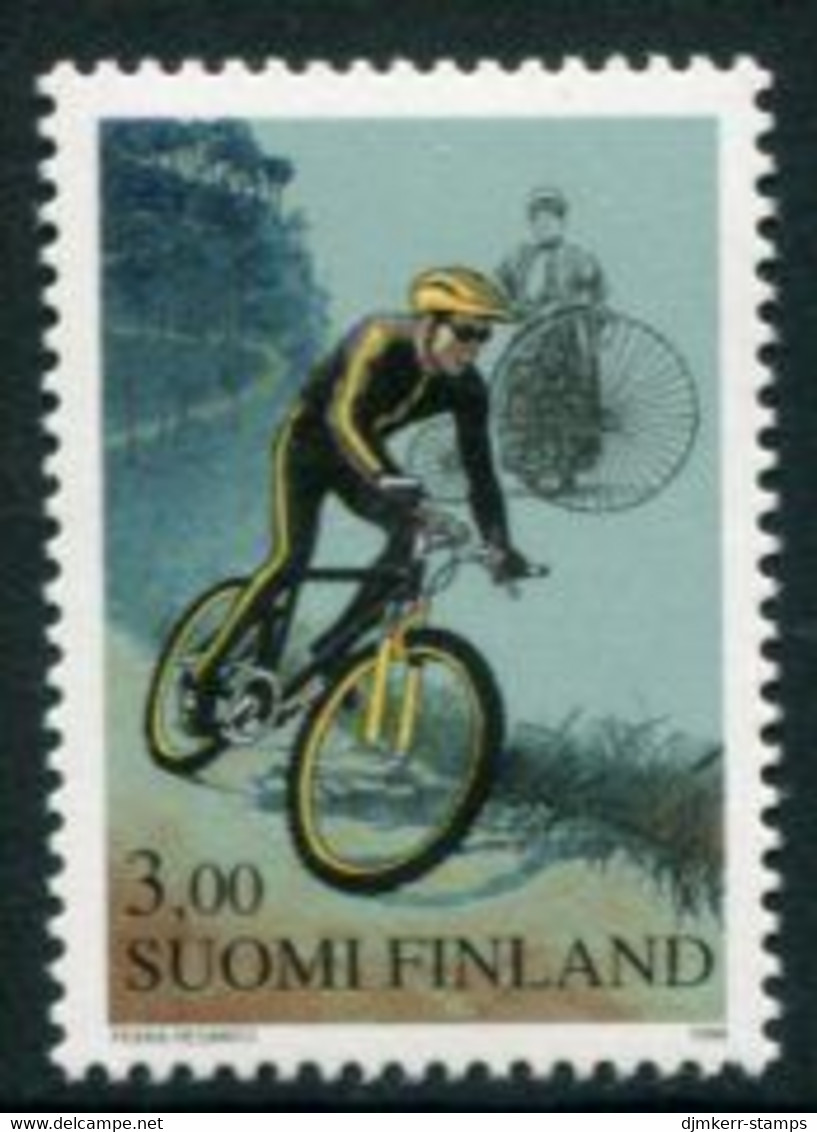 FINLAND 1998 Centenary Of Cycling Union MNH / **.  Michel 1450 - Unused Stamps