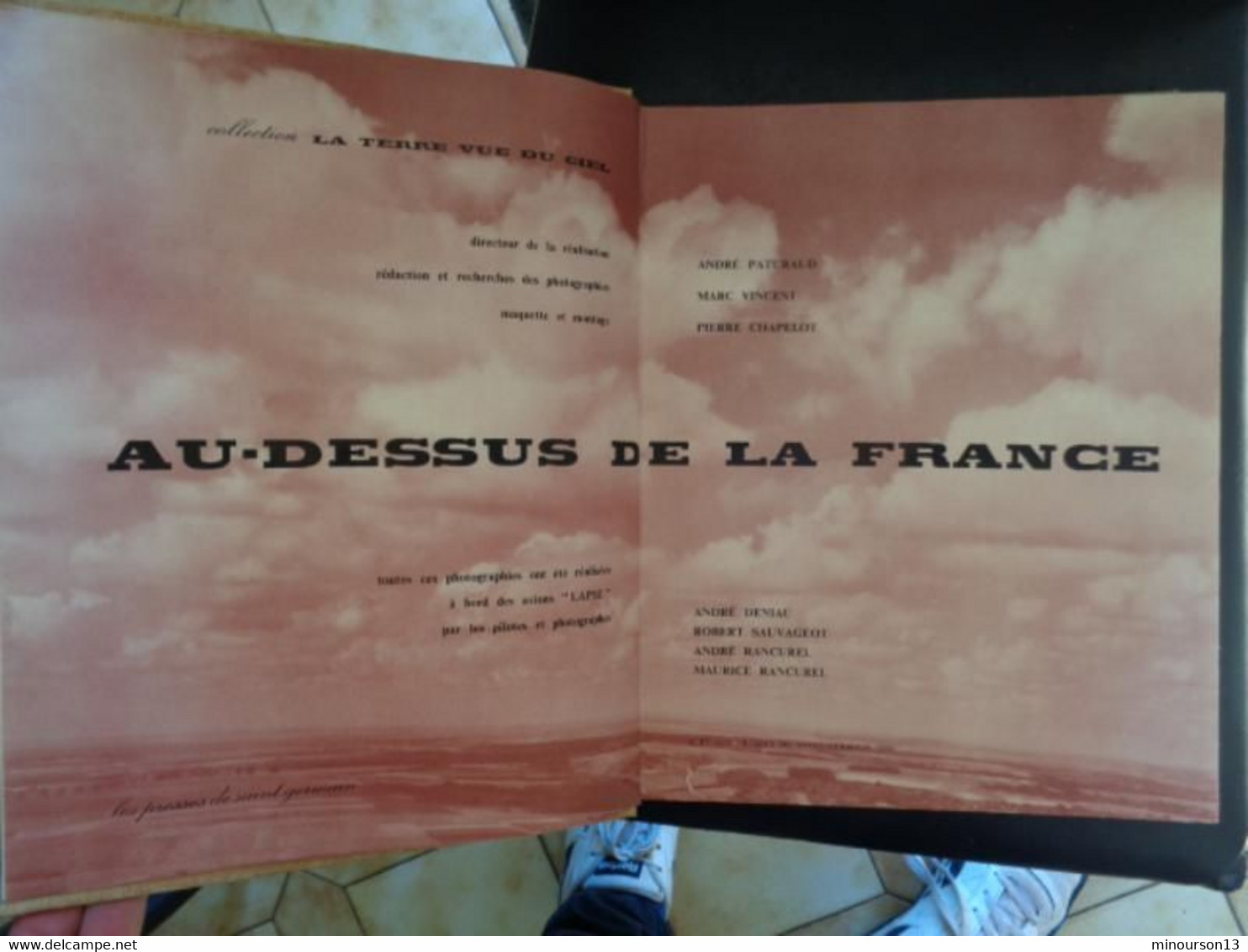 1958 - AU DESSUS DE LA FRANCE, LA FRANCE VUE DU CIEL - Non Classificati