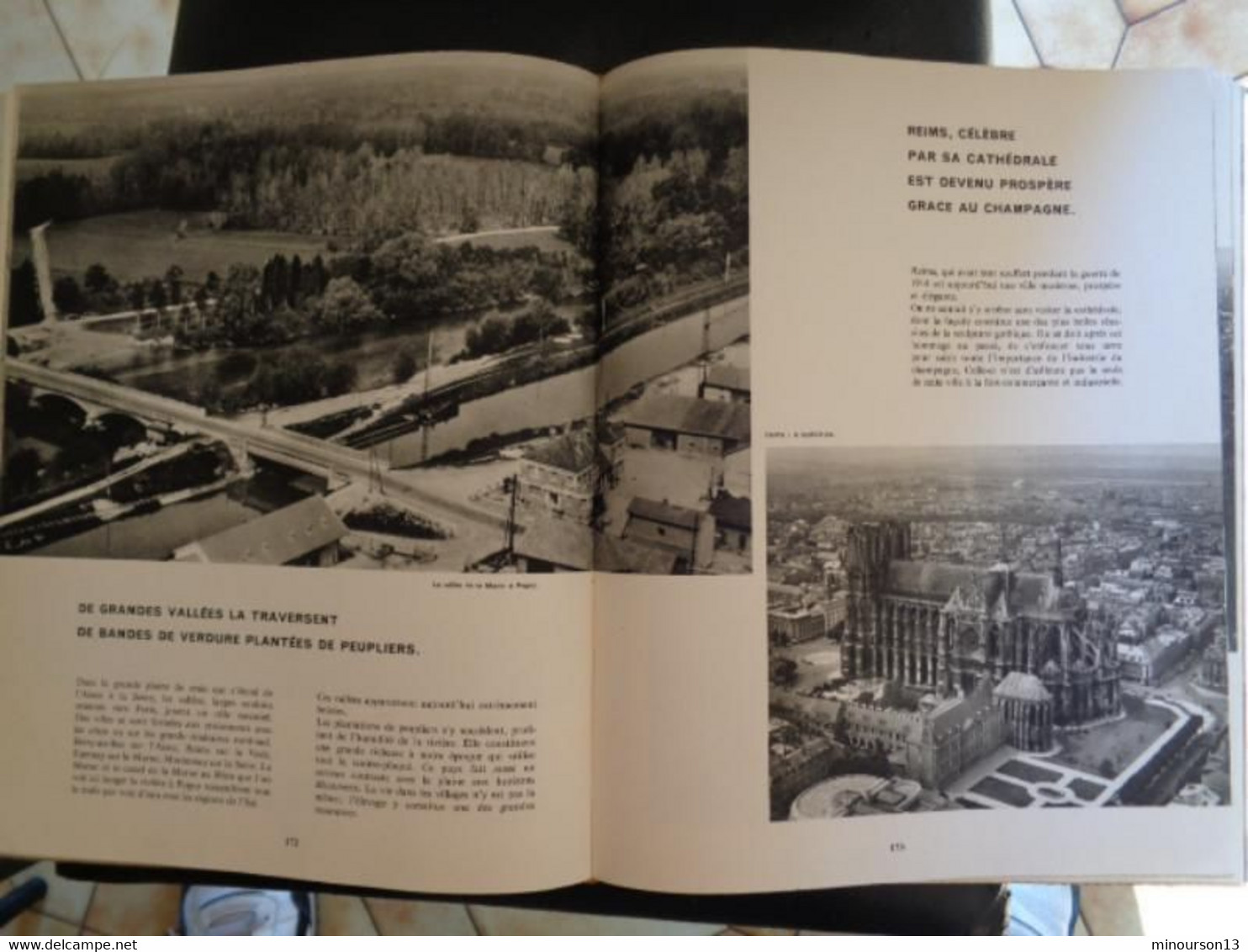 1958 - AU DESSUS DE LA FRANCE, LA FRANCE VUE DU CIEL