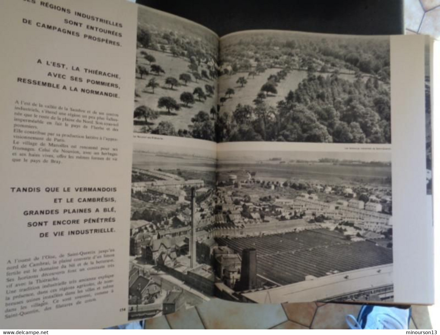 1958 - AU DESSUS DE LA FRANCE, LA FRANCE VUE DU CIEL