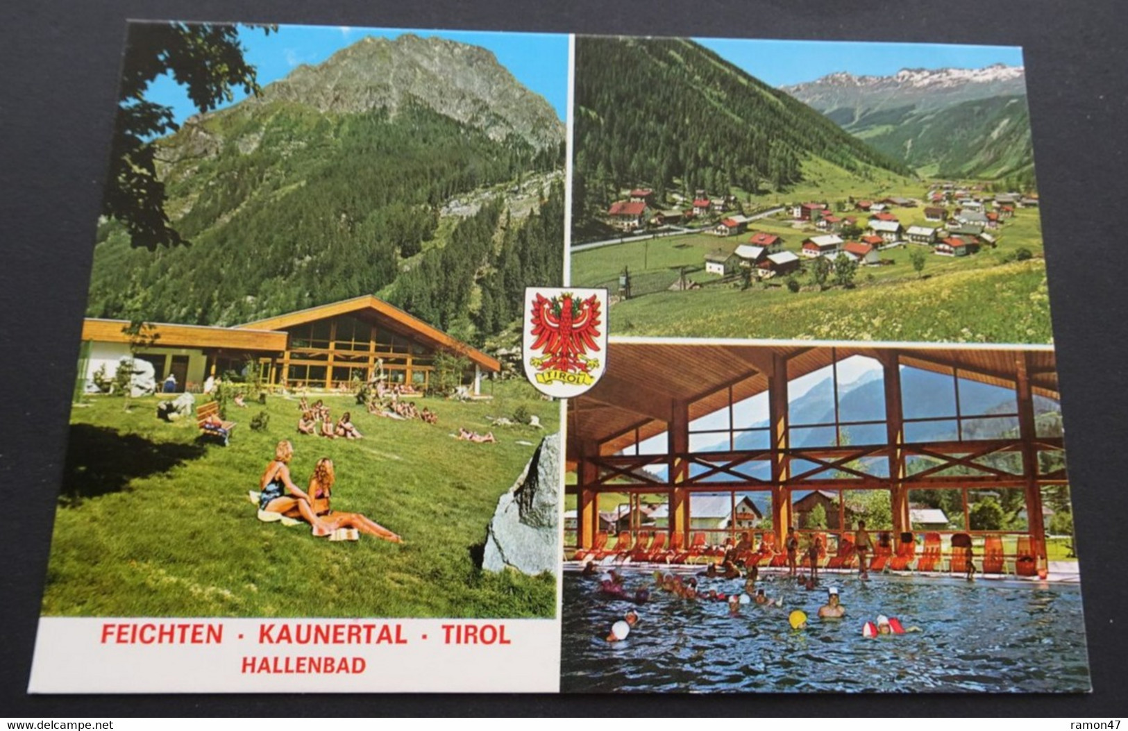 Feichten - Kaunertal, Tirol - Hallenbad (Rudolf Mathis, Landeck) - # 2150 - Kaunertal