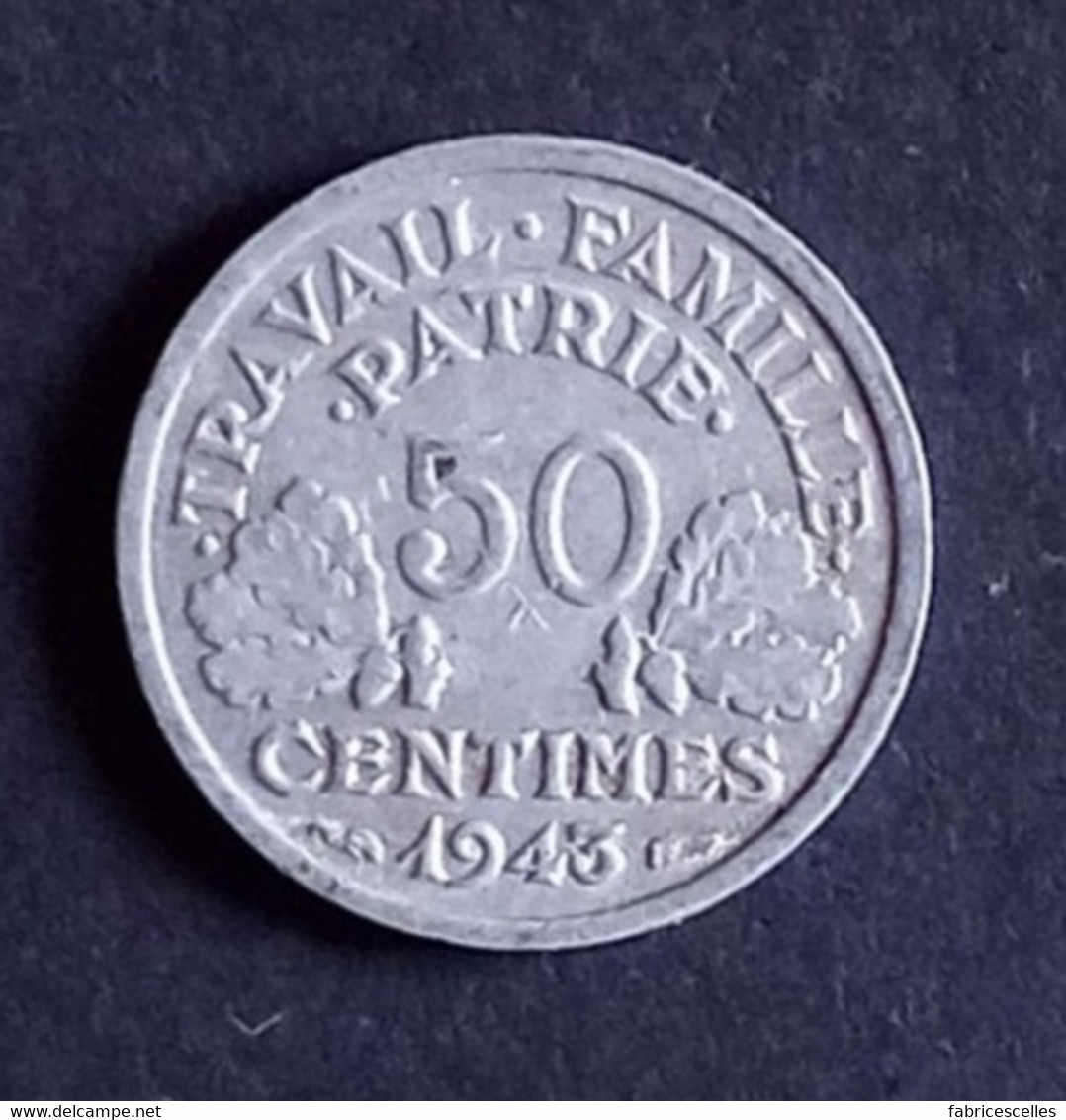 50 Centimes Bazor 1943 - 50 Centimes