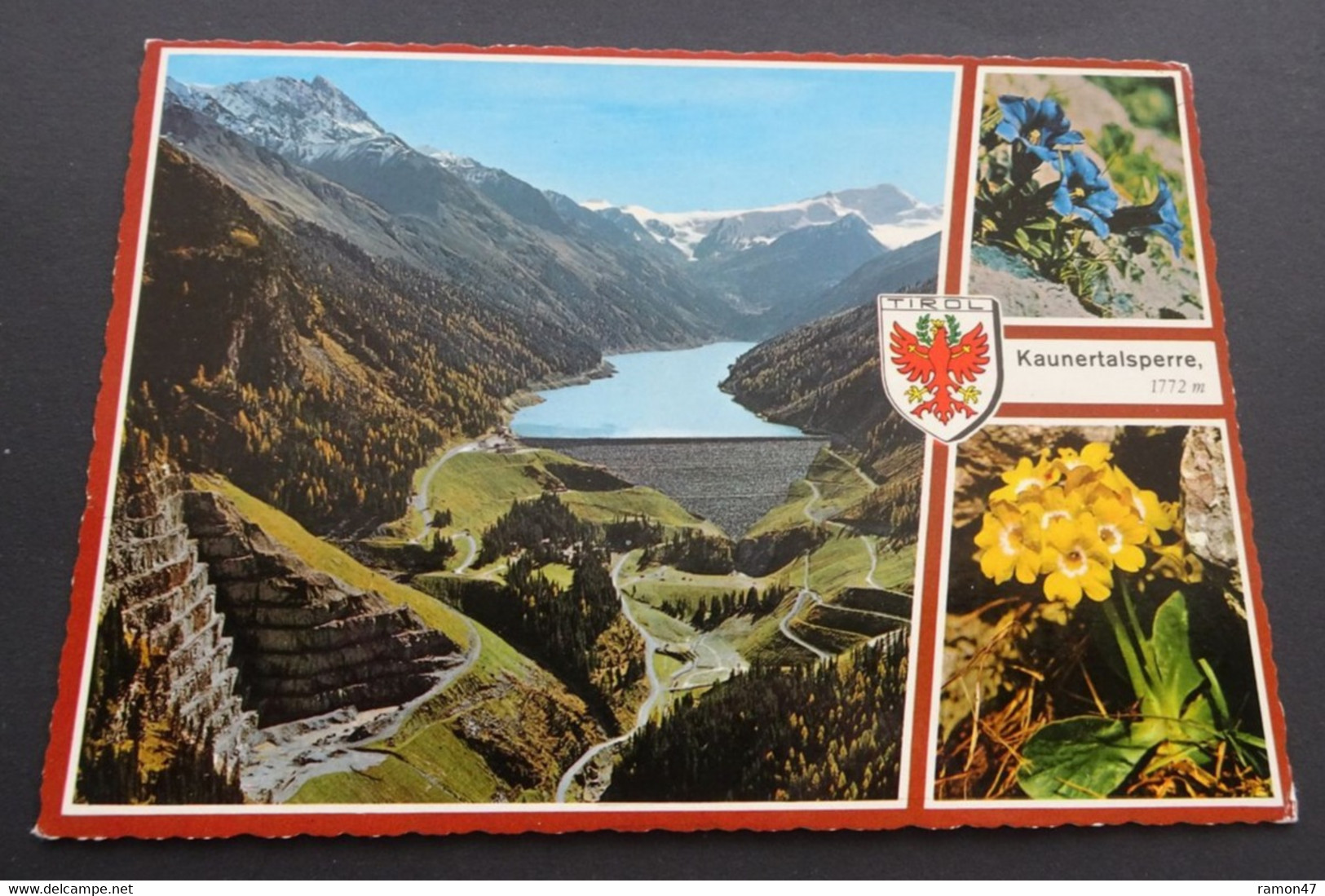 Kaunertalsperre - Kaunertalkraftwerk, Tirol - Alpine Luftbild Innsbruck - Kaunertal