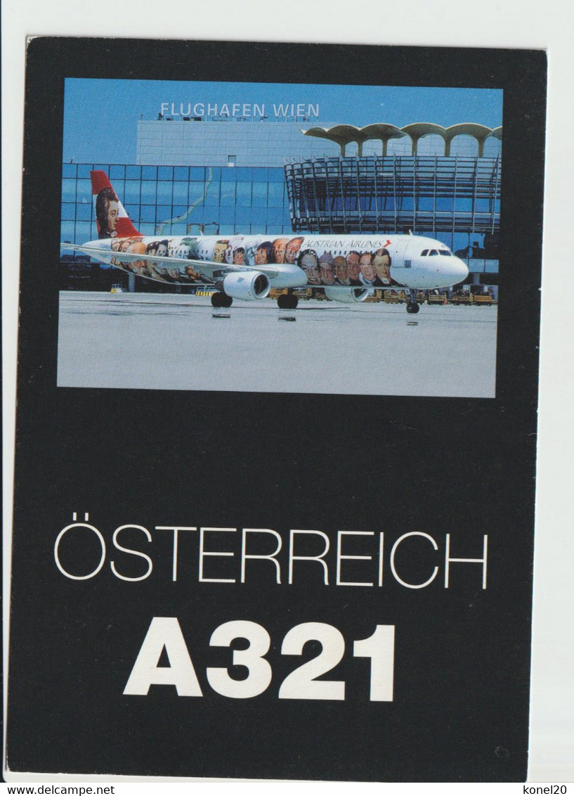 Rppc Austrian Airlines Airbus A321 @ Wien Airport - 1919-1938: Entre Guerres