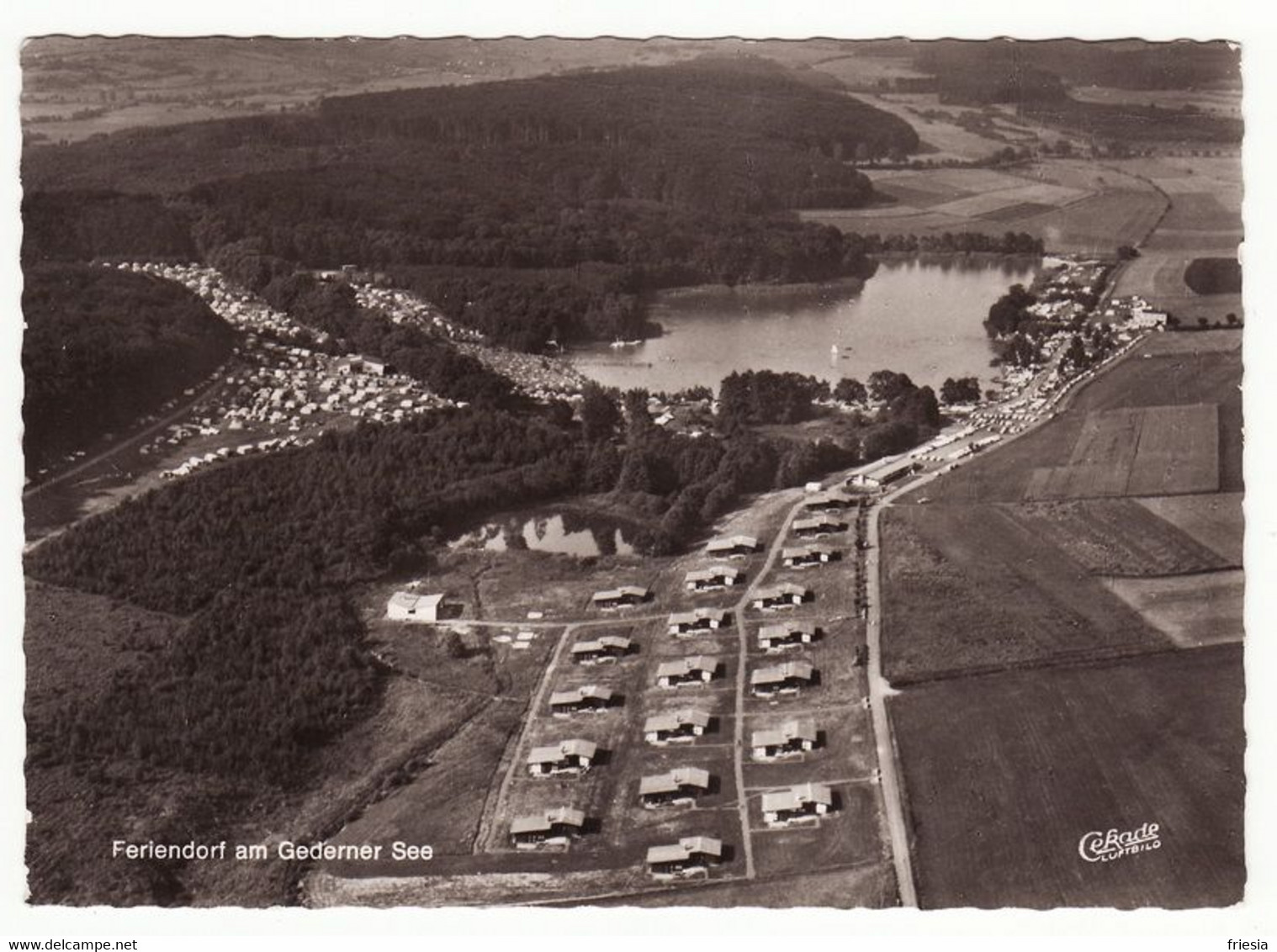 Luftkurort Gedern, Oberhessen, Feriendorf Am Gederner See, 1970er Jahre - Wetterau - Kreis