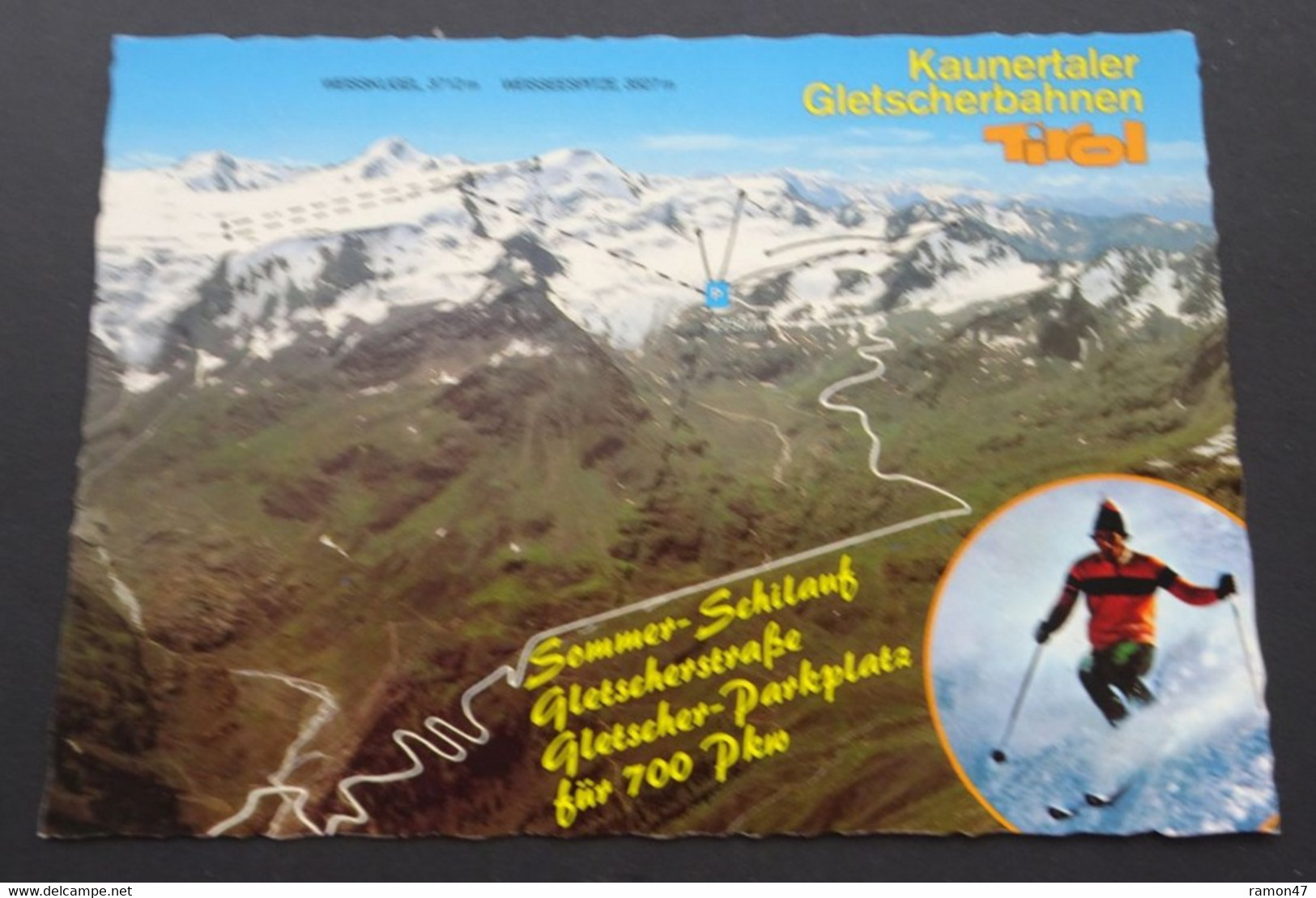 Kaunertaler Gletscherbahnen, Tirol - Alpine Luftbild Innsbruck - # 72 260 A - Kaunertal