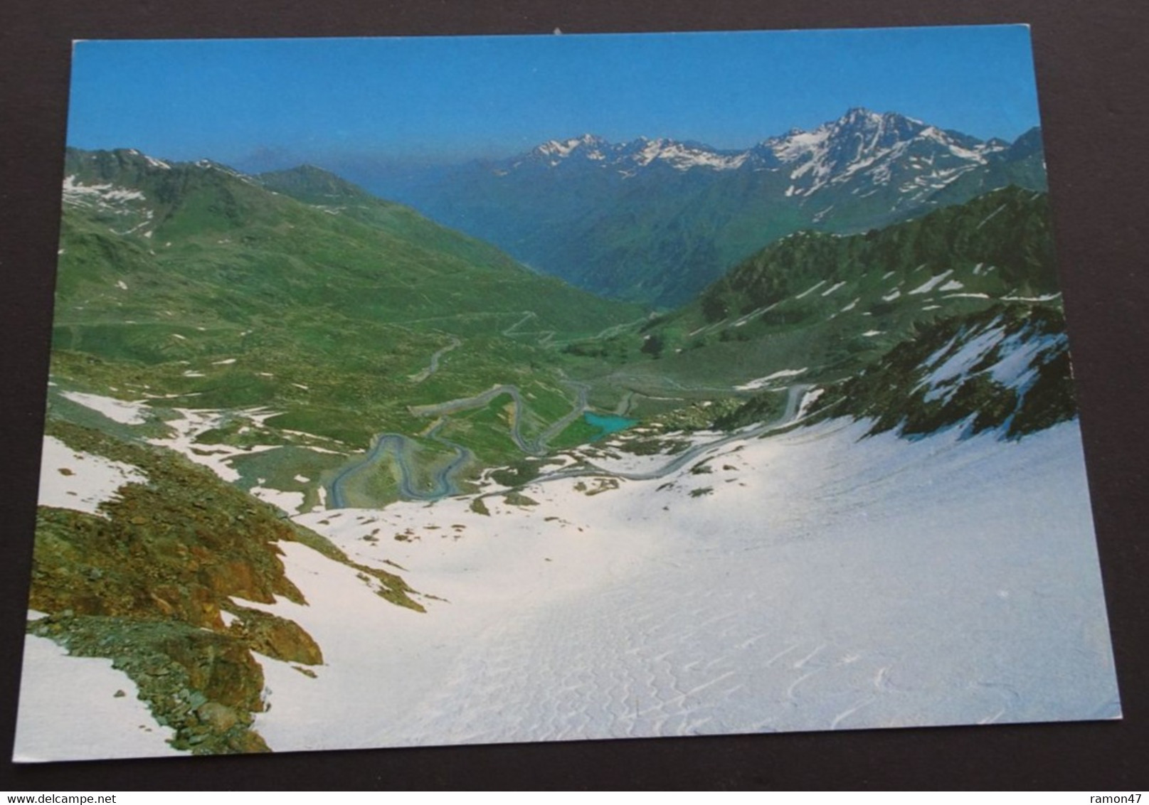 Kaunertaler Gletscherstrasse Mit Blick Gegen Pitztaler Alpen, Tirol - Risch-Lau & Gebr. Metz, Salzburg - # PO 52.675 - Kaunertal