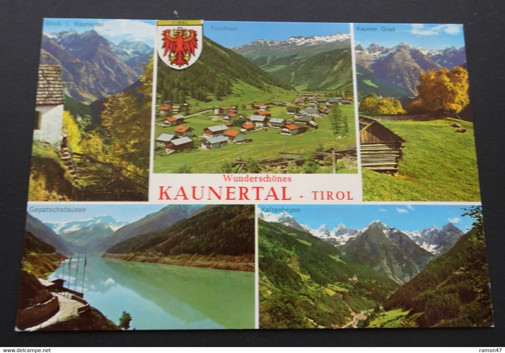 Wunderschönes Kaunertal, Tirol - Rudolf Mathis, Landeck - # 1227 - Kaunertal