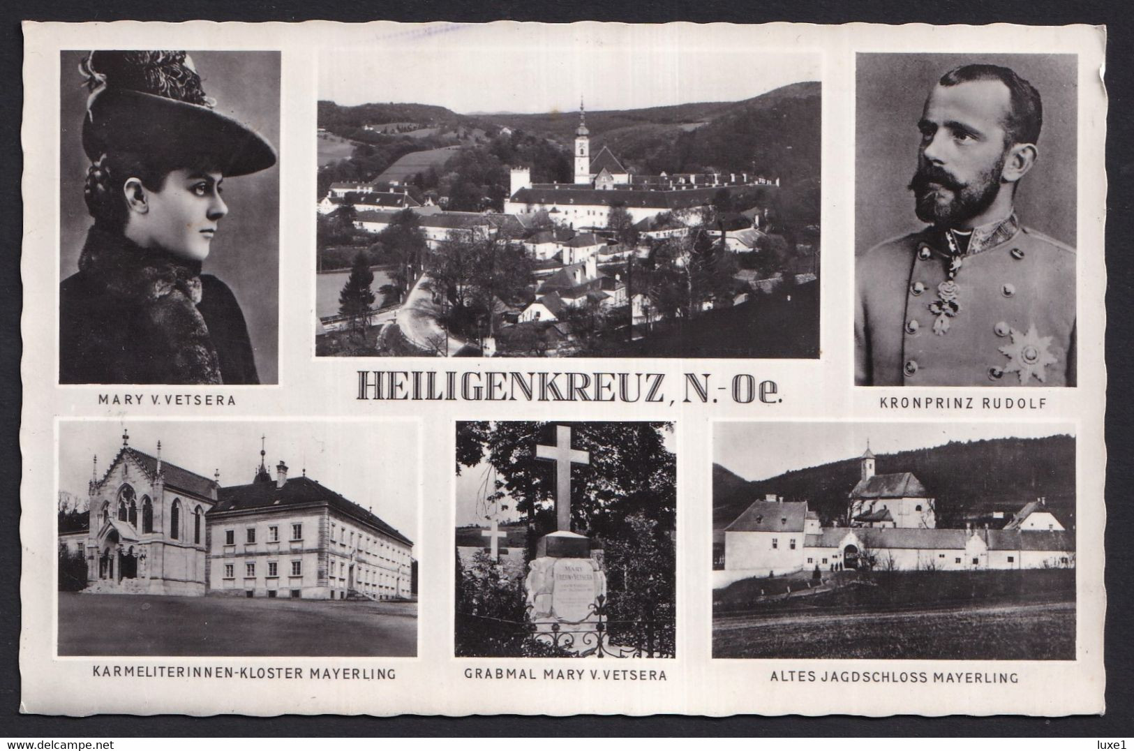 AUSTRIA  ,  Heiligenkreuz ,  OLD  POSTCARD - Heiligenkreuz