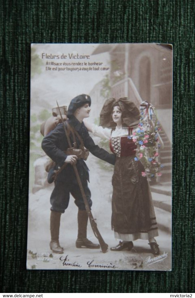 MILITARIA - Patriotique : Fleurs De Victoire... - Heimat