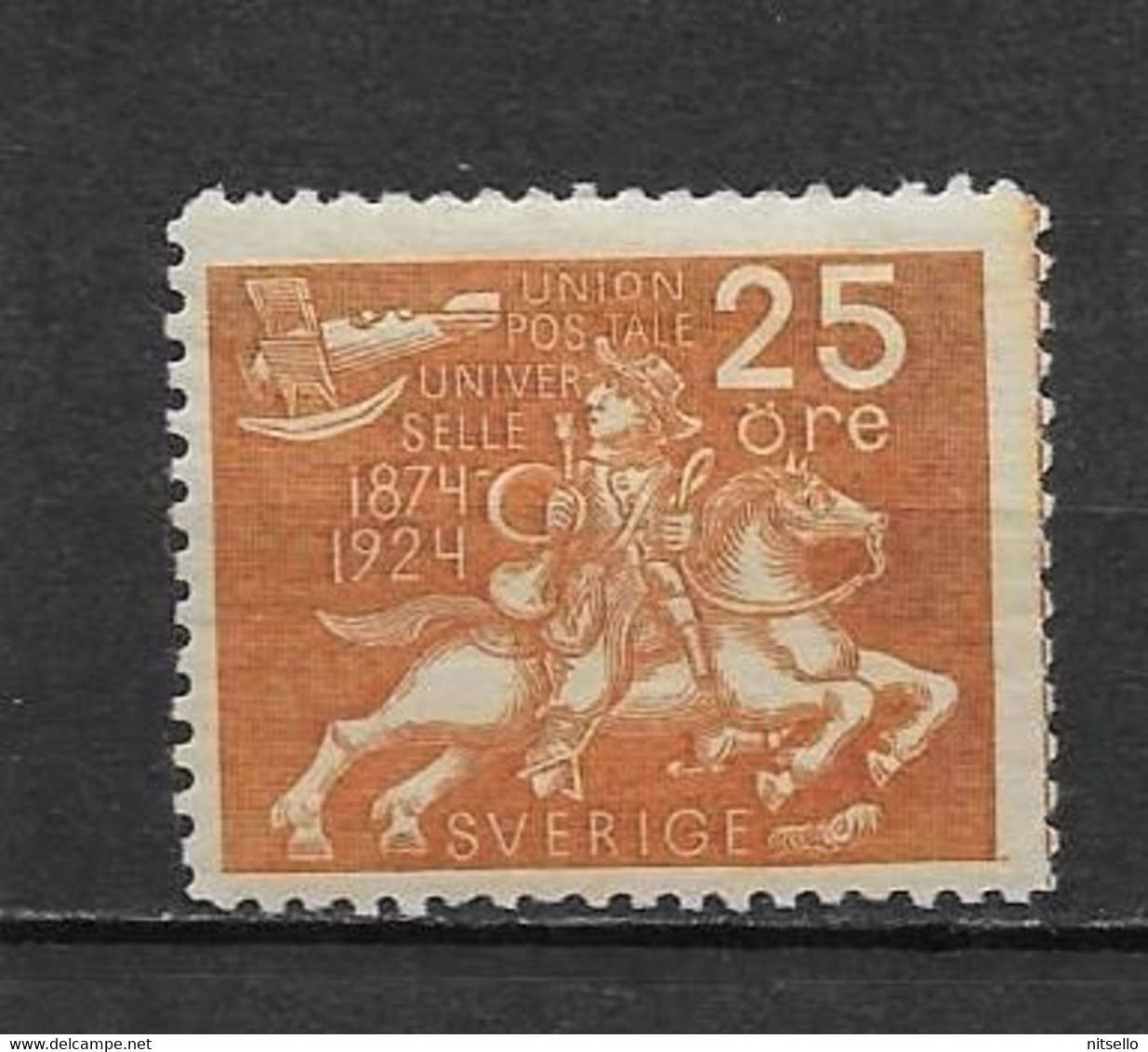 LOTE 1432 A  ///  SUECIA     YVERT Nº: 182 *MH  // CATALOG/COTE: 24€   ¡¡¡ OFERTA - LIQUIDATION - JE LIQUIDE !!! - Unused Stamps