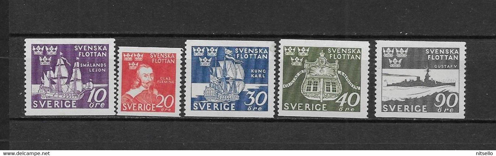 LOTE 1432 A  ///  SUECIA     YVERT Nº: 307/311 **MNH  // CATALOG/COTE: 17€   ¡¡¡ OFERTA - LIQUIDATION - JE LIQUIDE !!! - Unused Stamps