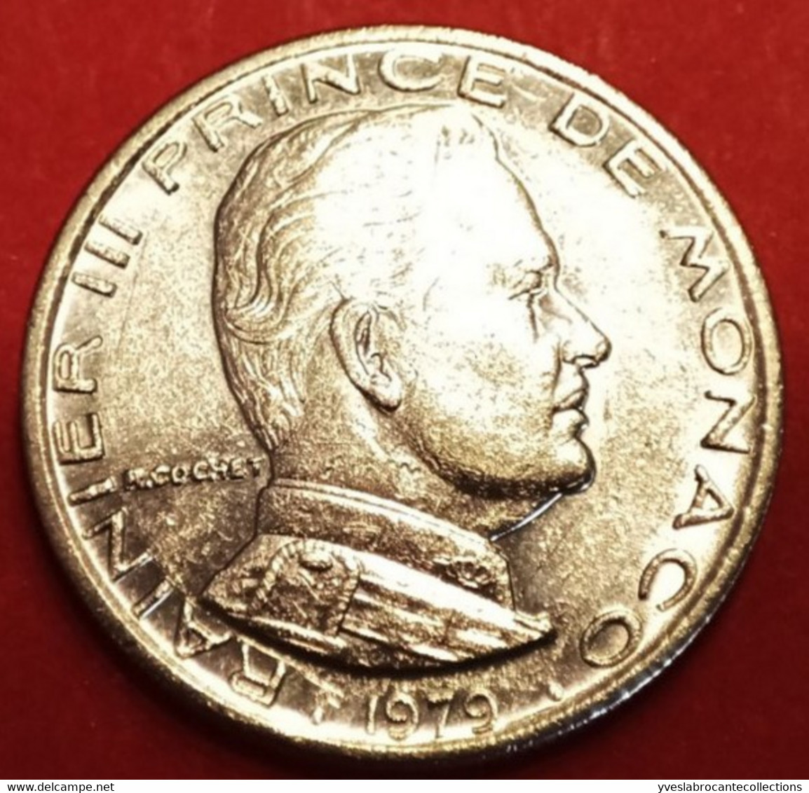 Monaco - 1 Franc 1979 - Prince Rainier III - 1960-2001 Nieuwe Frank