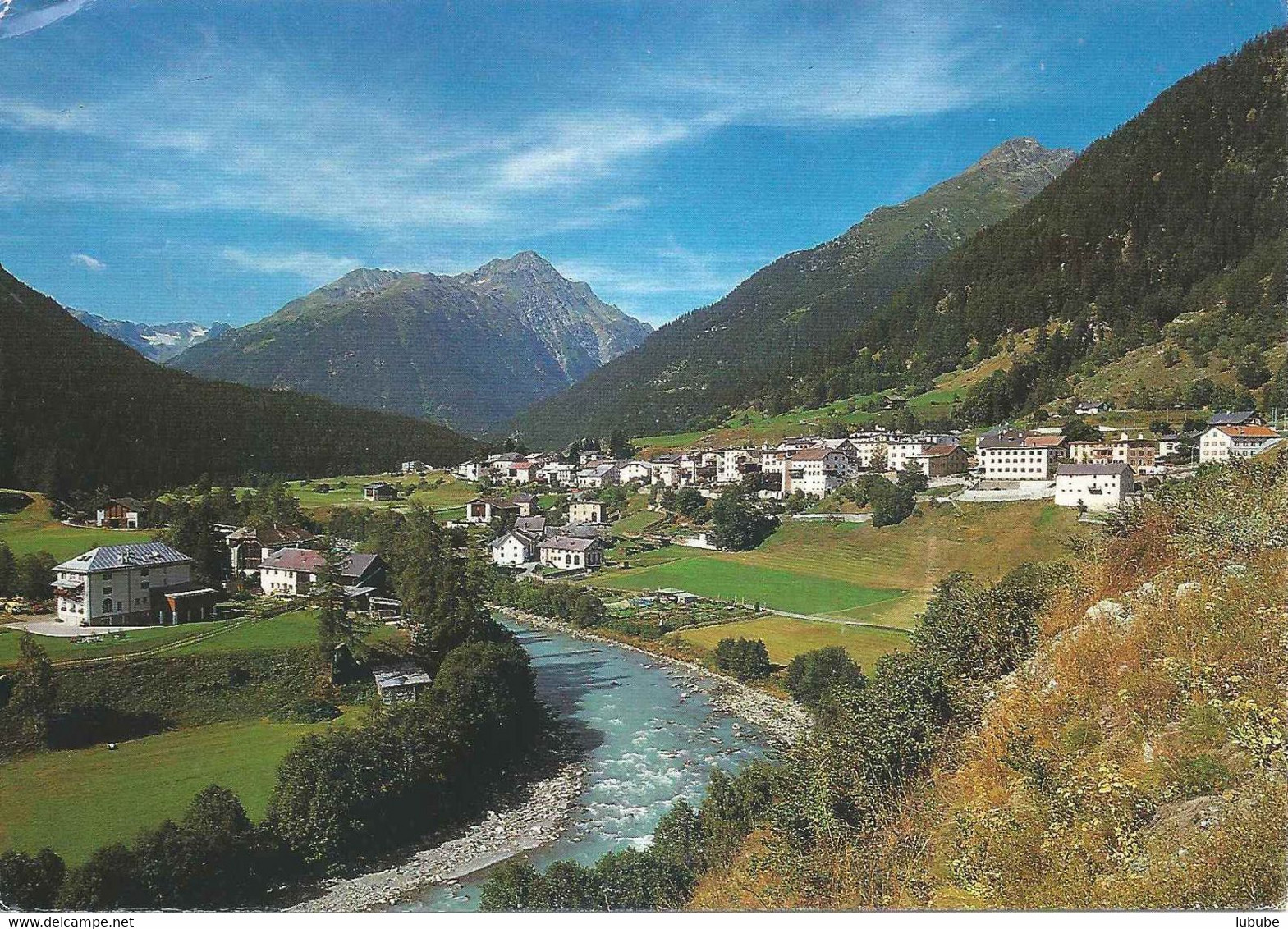 Lavin - Dorf Gegen Piz Sarsura Und Piz Del Ras         Ca. 1980 - Lavin