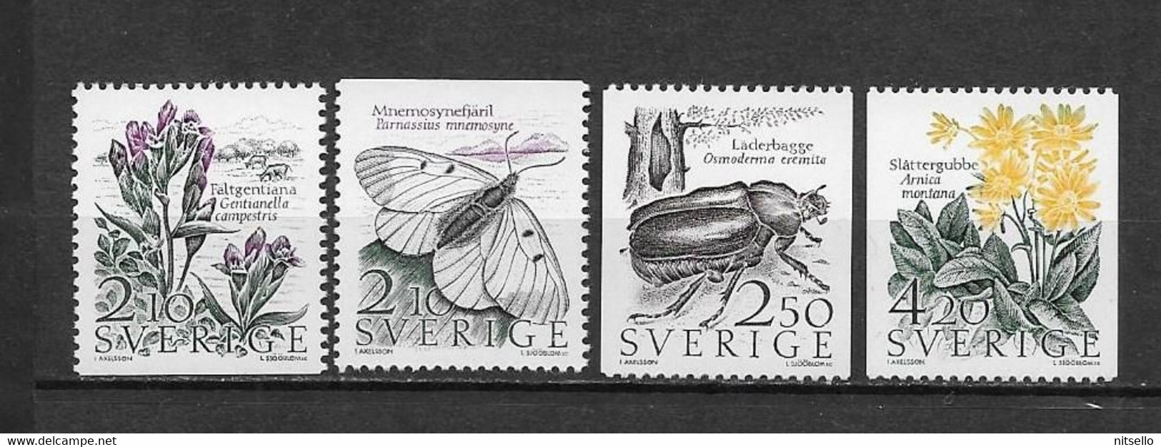 LOTE 1432 A  /// SUECIA  YVERT Nº: 1406/1409 **MNH  // CATALOG/COTE: 7€   ¡¡¡ OFERTA - LIQUIDATION - JE LIQUIDE !!! - Unused Stamps