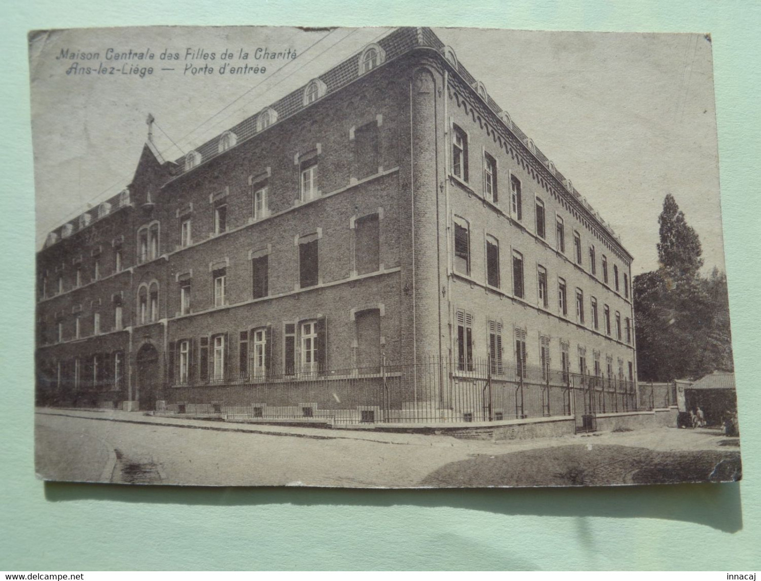 90-3-1.            ANS-LEZ-LIEGE               Maison Centrale Des Filles De La Charité - Porte D'entrée    ( Brunâtre ) - Ans