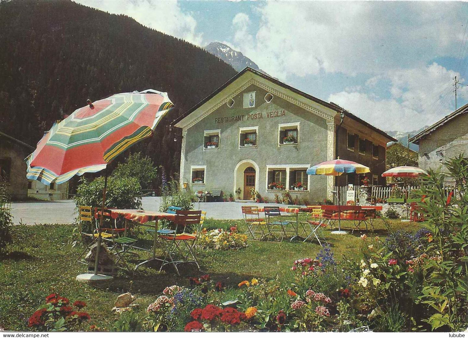 Guarda - Restaurant Posta Veglia         Ca. 1970 - Guarda