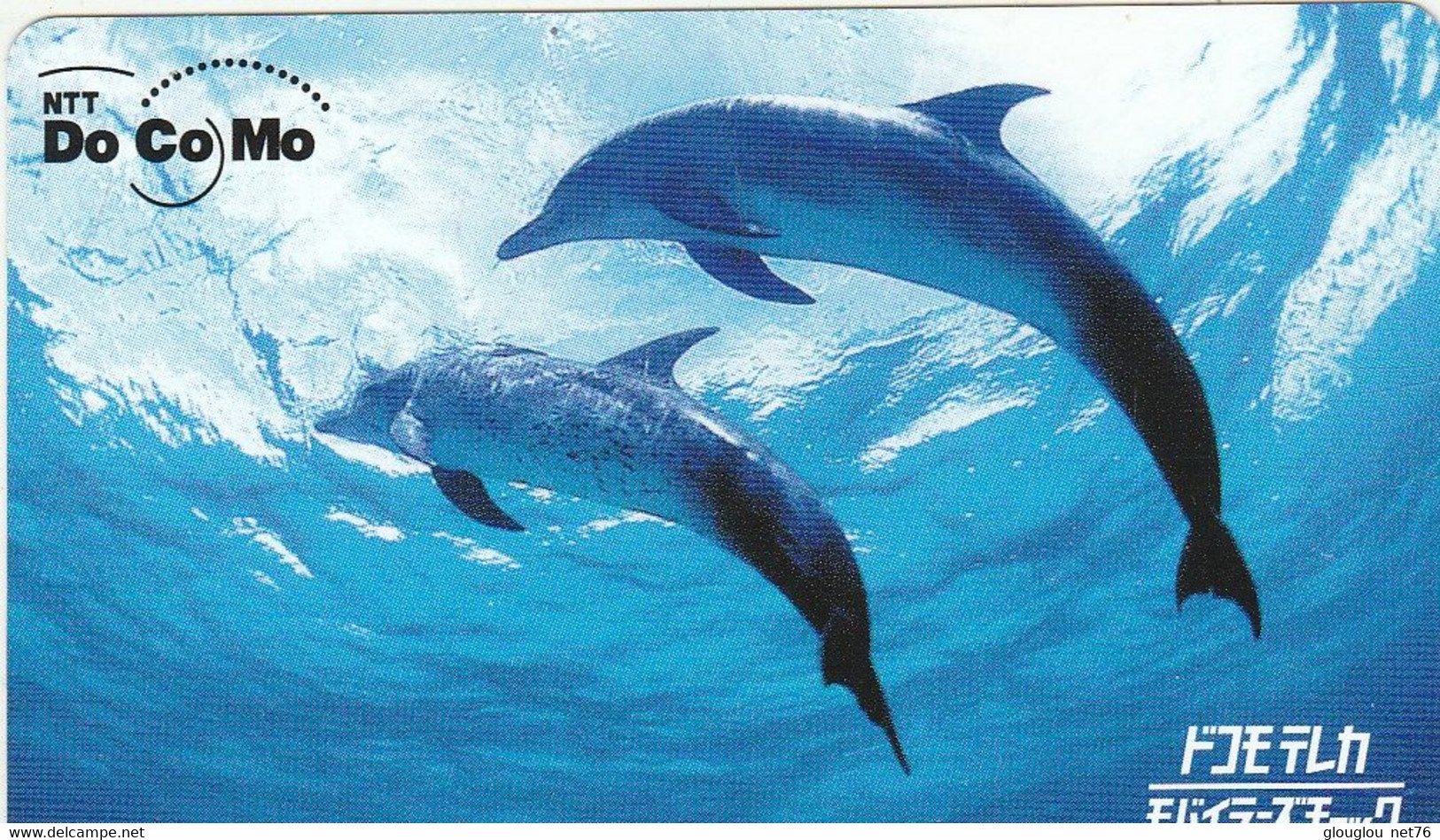 TELECARTE ETRANGERE....  DAUPHINS - Dolphins