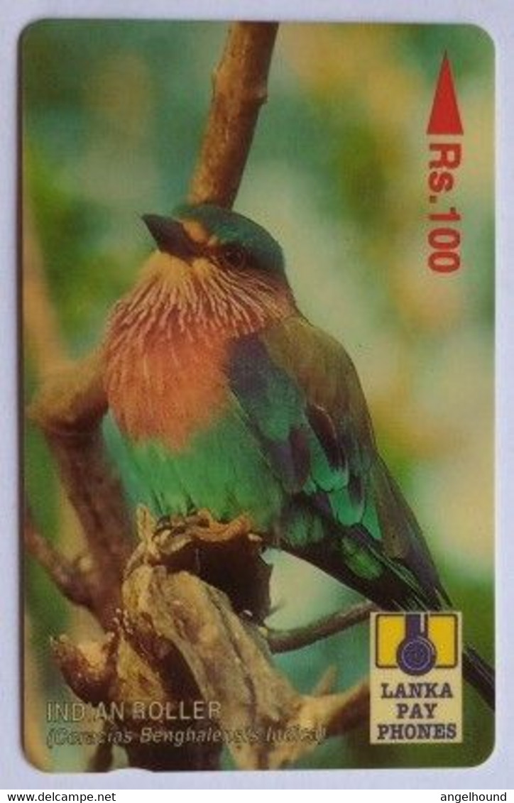 Sri Lanka 35SRLB Rs.100 Indian Roller - Sri Lanka (Ceylon)