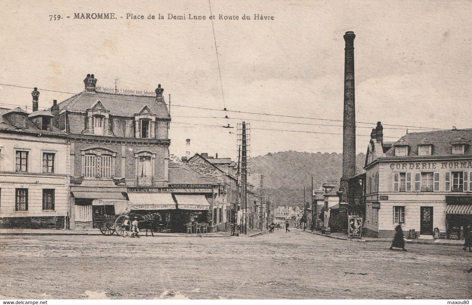 MAROMME -  Place De La Demi Lune Et Route Du Havre - Maromme