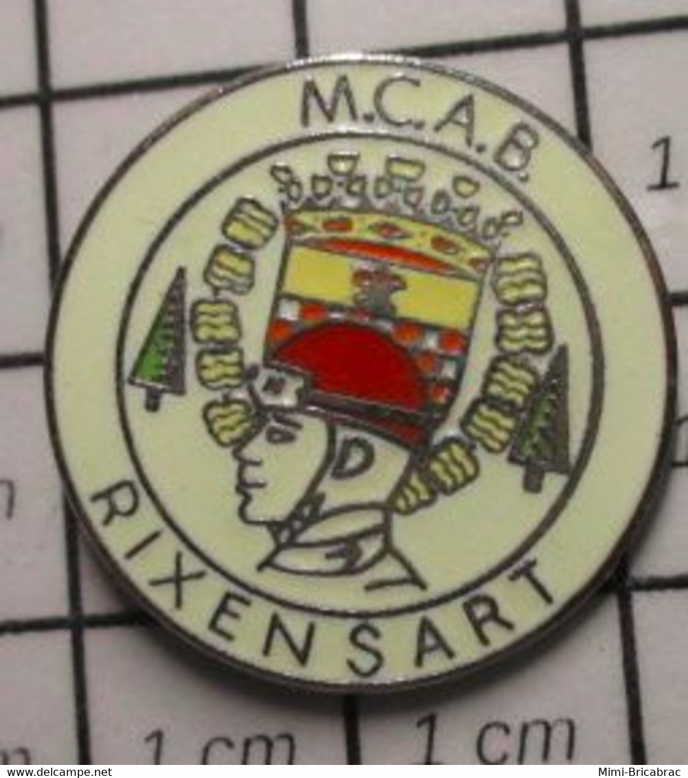 1718 Pin's Pins / Beau Et Rare / THEME : MOTOS / CLUB DE MOTARDS MCAB RIXENSART Wallonie Dans La Province Du Brabant Wal - Musique