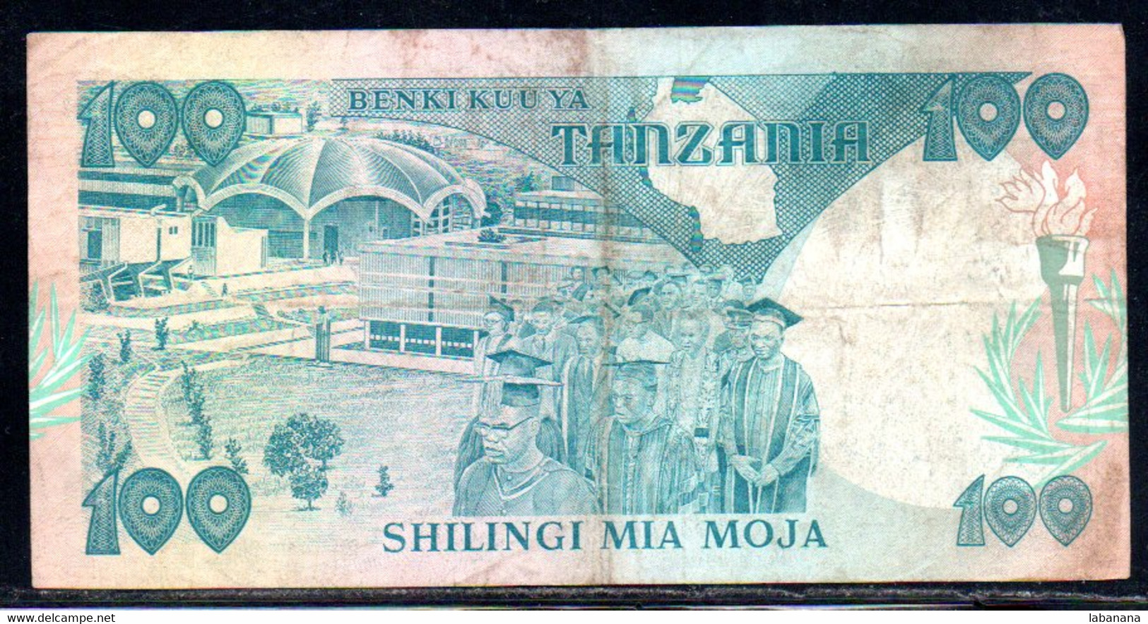 659-Tanzanie 100 Shillings 1985 AG003 - Tanzanie