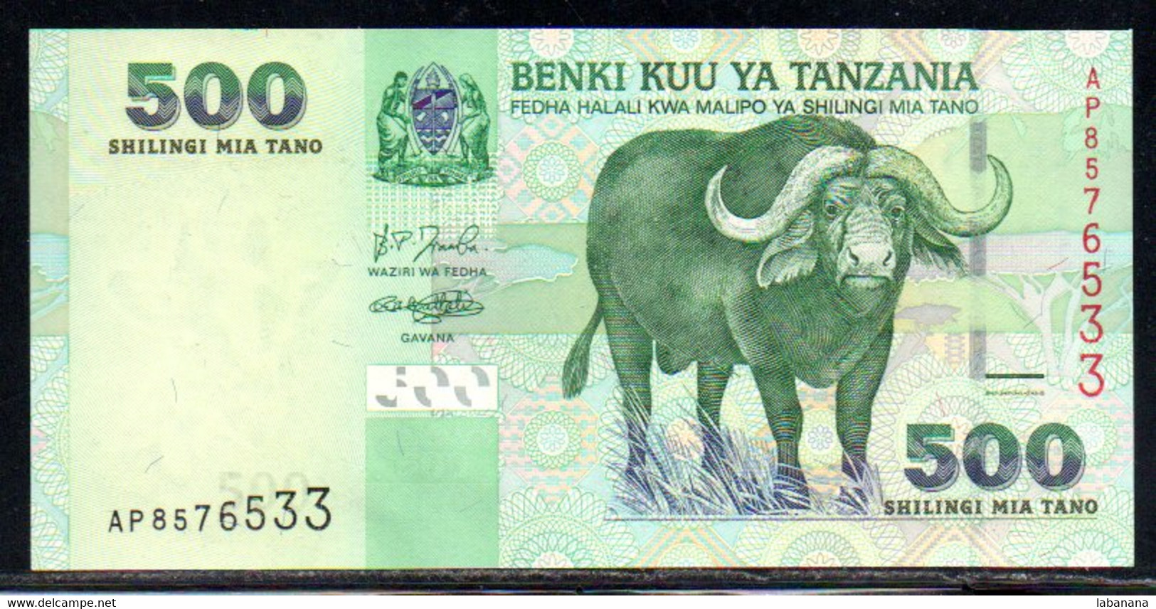 659-Tanzanie 500 Shillings 2003 AP857 Neuf/UNC - Tanzanie