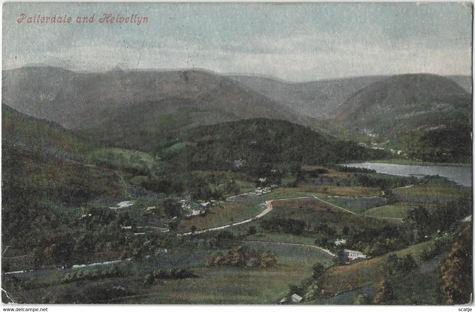 Patterdale And Helvellyn   -   Holmrook    1904 - Patterdale