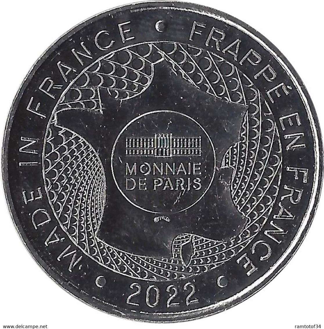 2022 MDP241 - PROVINS - Cité Médiévale 6 (20ème Anniversaire) / MONNAIE DE PARIS - 2022