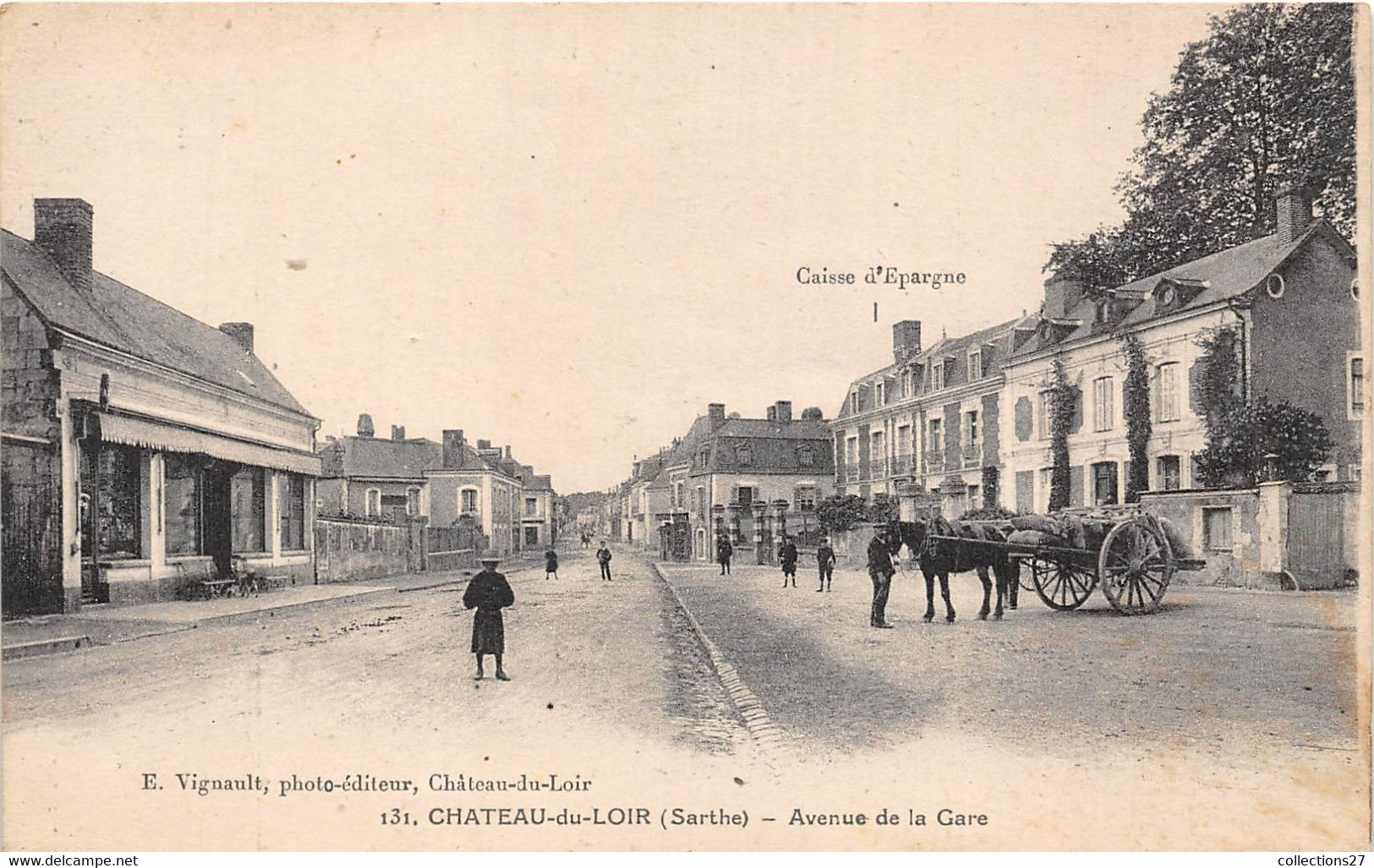 72-CHATEAU-DU-LOIR- AVENUE DE LA GARE - Chateau Du Loir