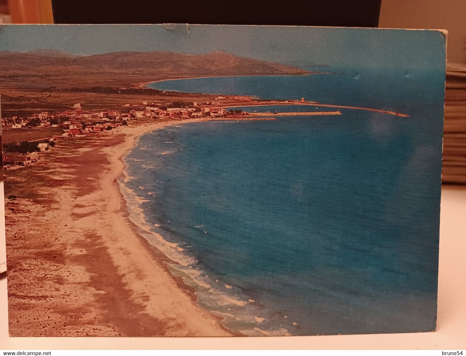 Cartolina La Caletta è Una Frazione Di Siniscola,  Provincia Di Nuoro Veduta Aerea , Spiaggia 1979 - Nuoro