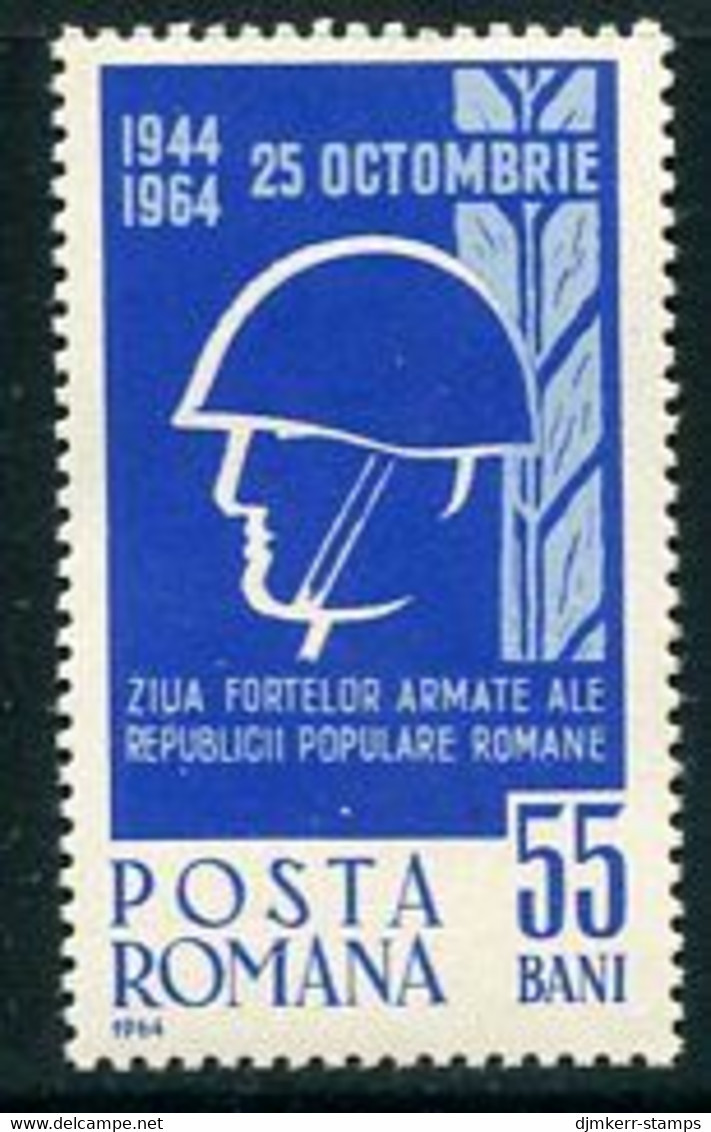 ROMANIA 1964 Army Day MNH / **  Michel 2343 - Nuovi