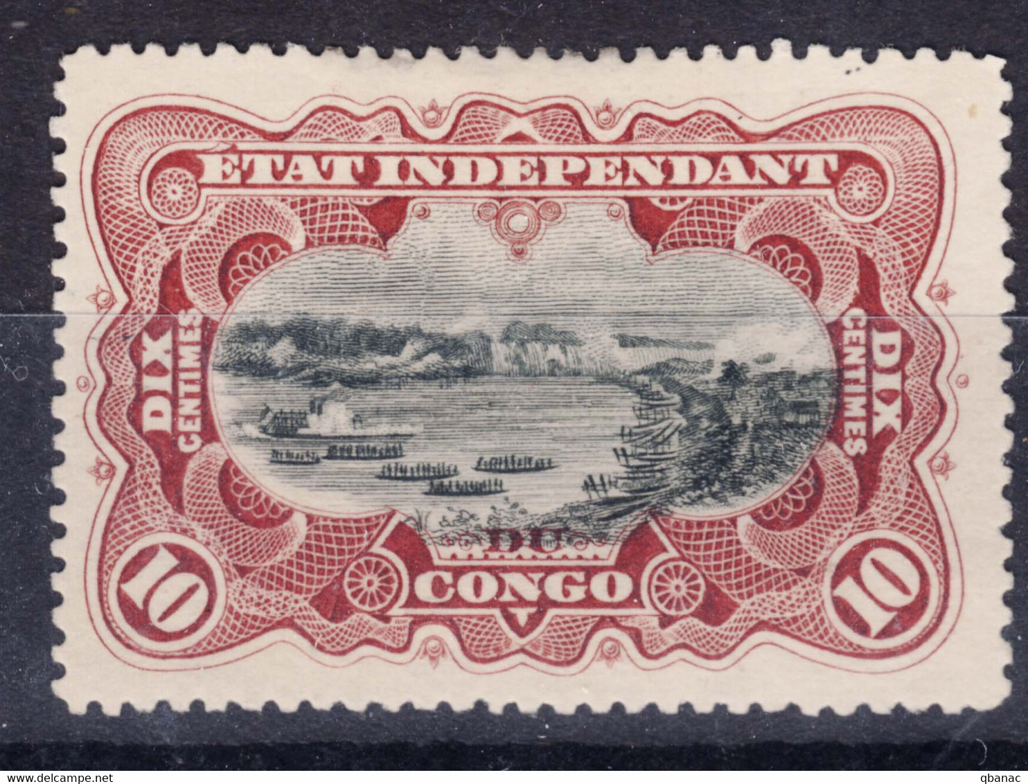 Belgian Congo 1894 Mi#15 Mint Hinged - Nuevos