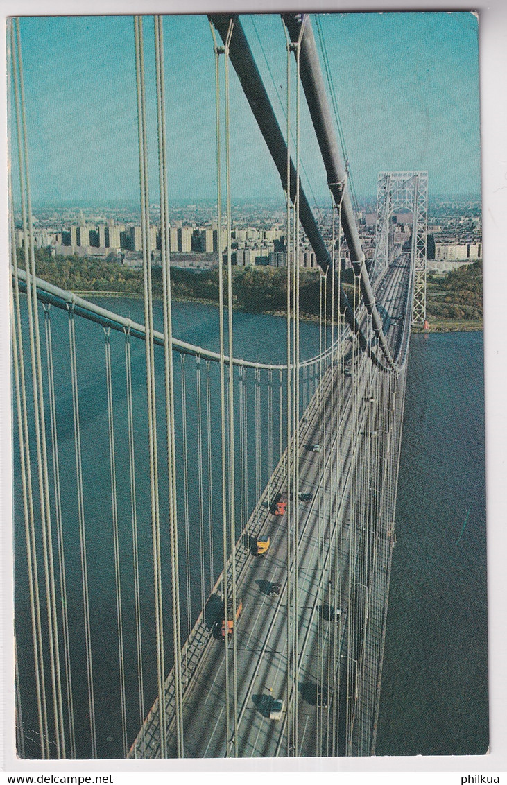 New York City - Washington Bridge - Hudson River