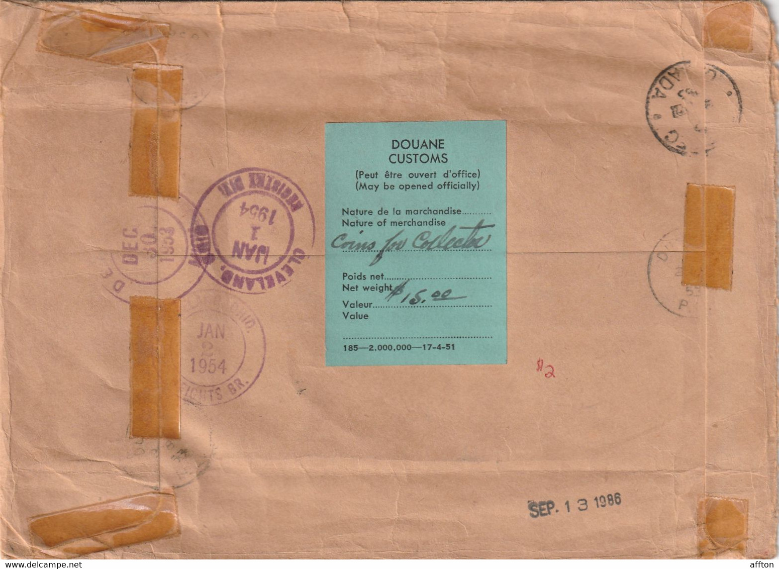 Canada Old Cover Mailed - Cartas & Documentos