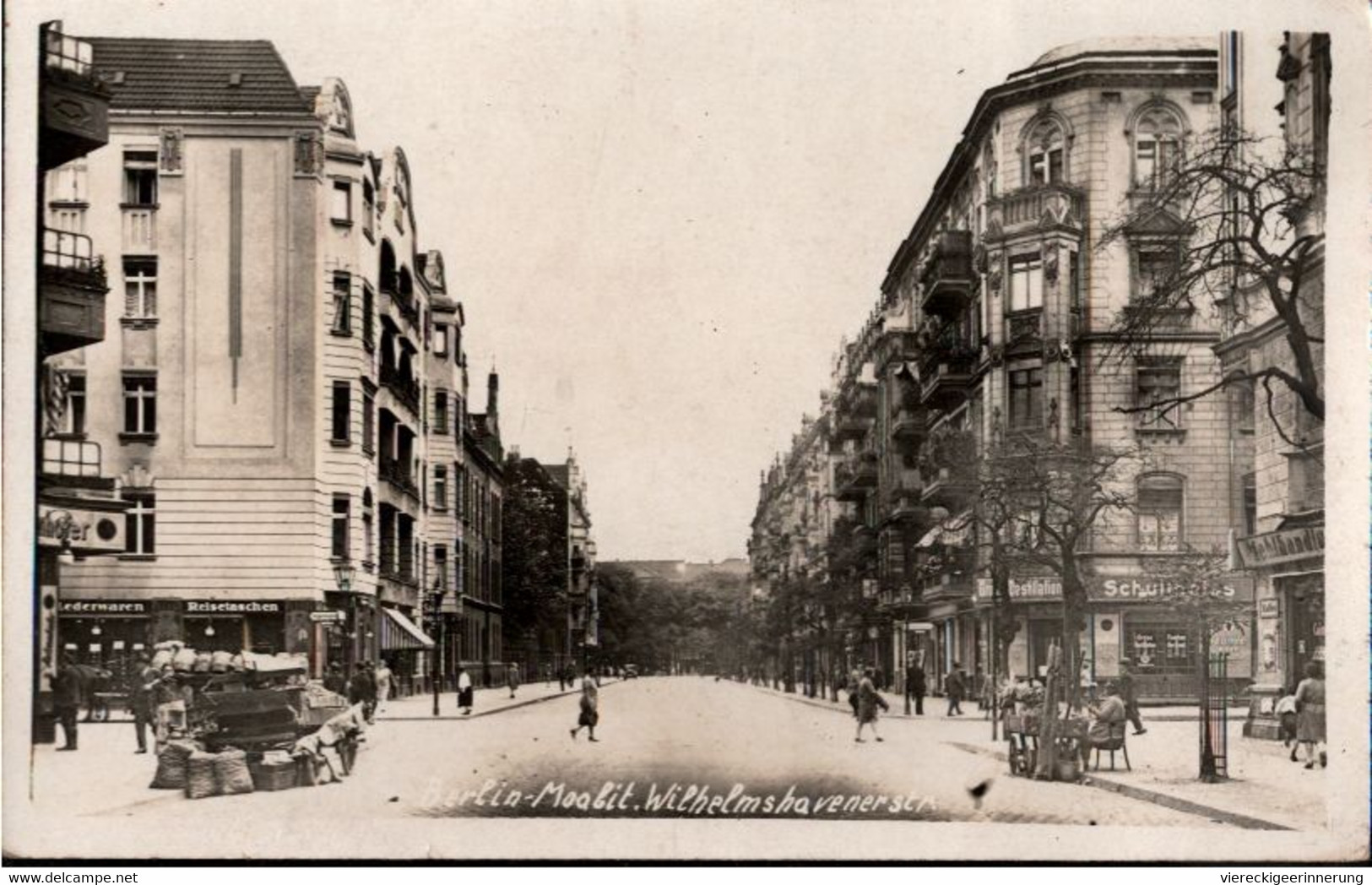 ! Alte Foto Ansichtskarte Berlin Moabit, Wilhelmhavener Strasse, Geschäfte, 1929 - Andere & Zonder Classificatie