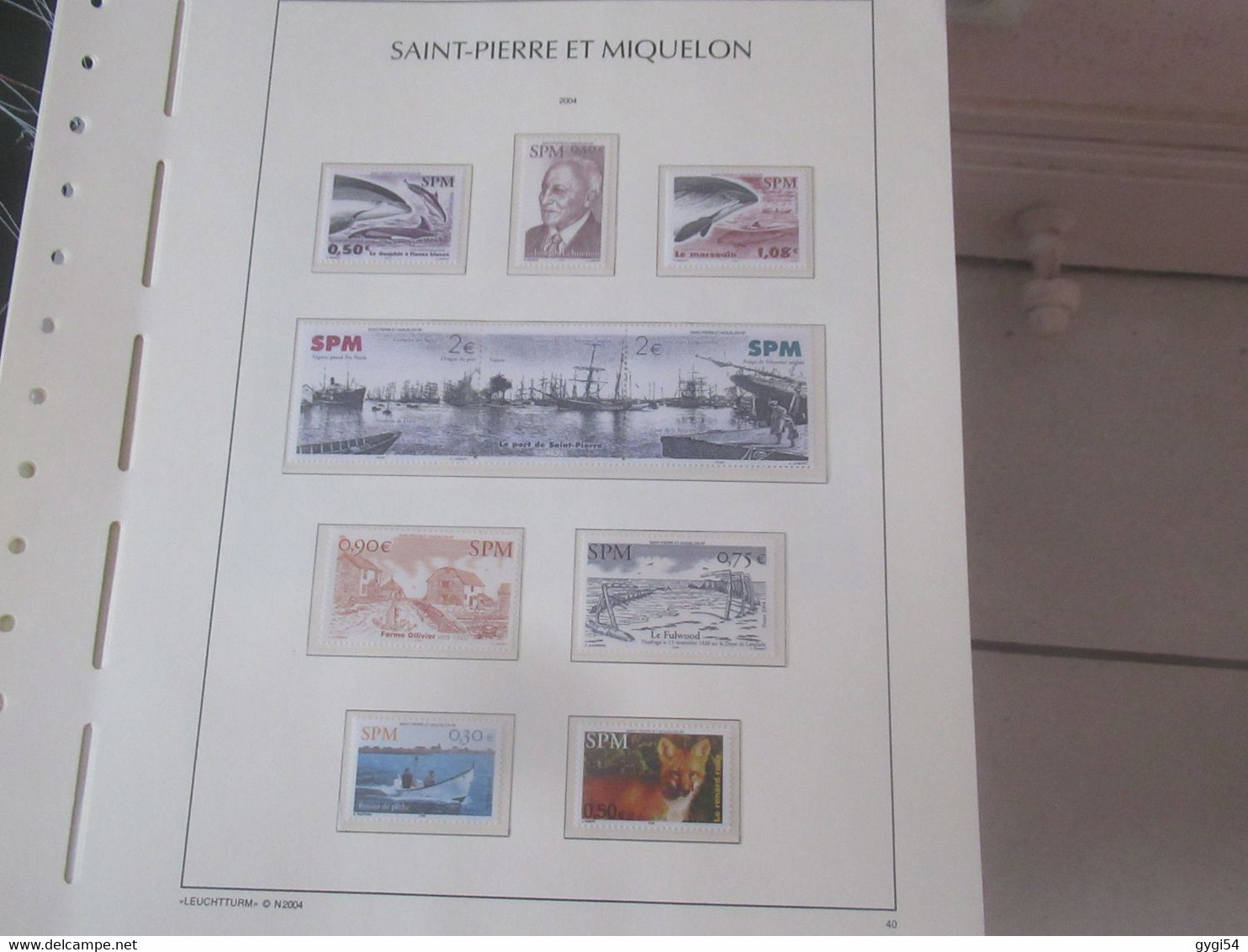 Saint-Pierre Et Miquelon - Année Complète - 2004 Sauf N° 819   MNH - Full Years