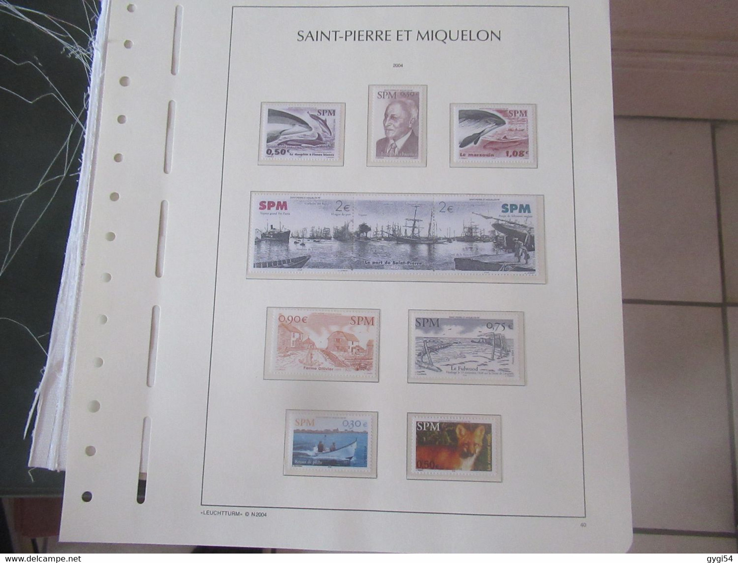 Saint-Pierre Et Miquelon - Année Complète - 2004 Sauf N° 819   MNH - Komplette Jahrgänge