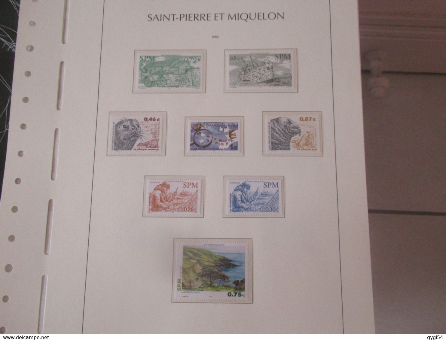 Saint-Pierre Et Miquelon - Année Complète - 2002   MNH - Full Years