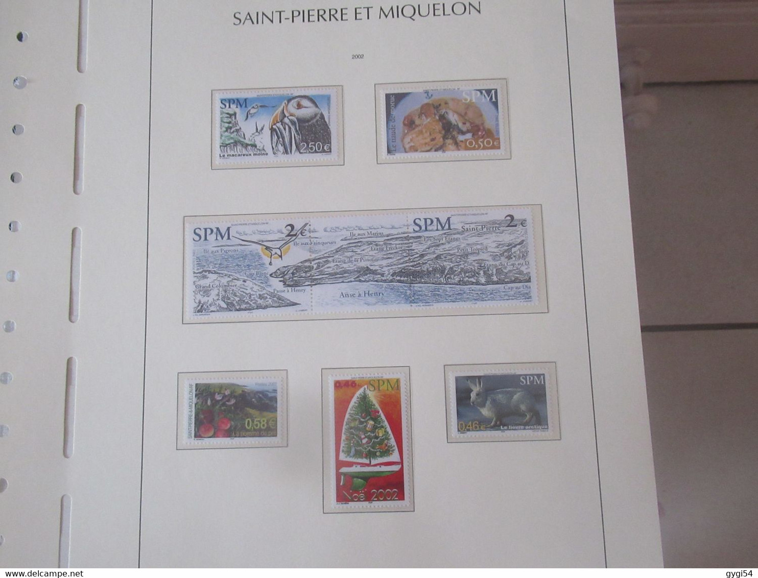 Saint-Pierre Et Miquelon - Année Complète - 2002   MNH - Années Complètes