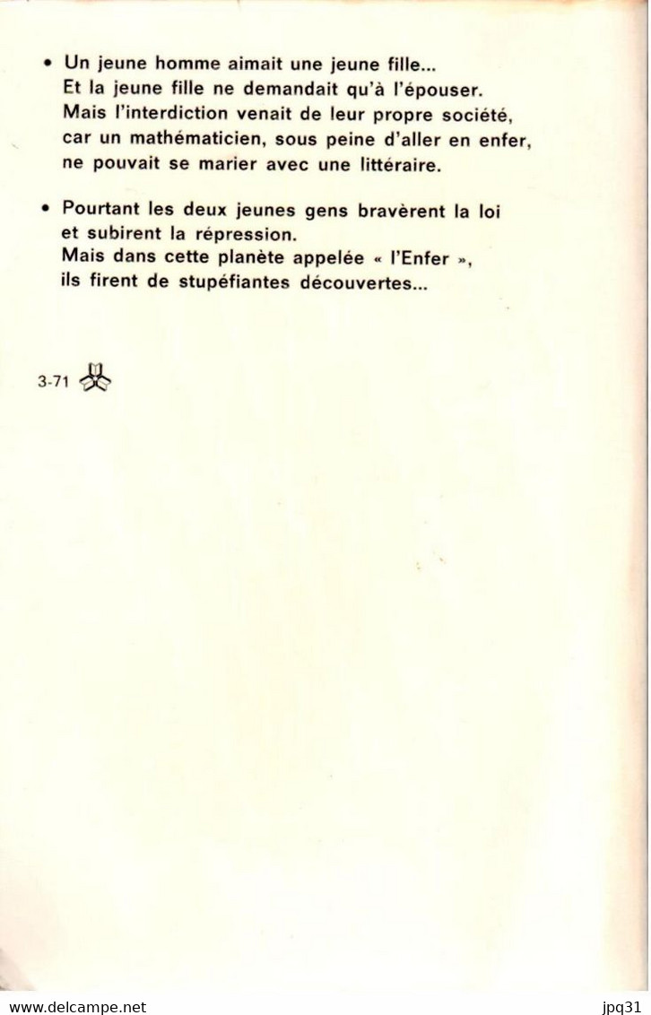 John Boyd - Dernier Vaisseau Pour L’enfer - Présence Du Futur 133 - 1971 - Présence Du Futur