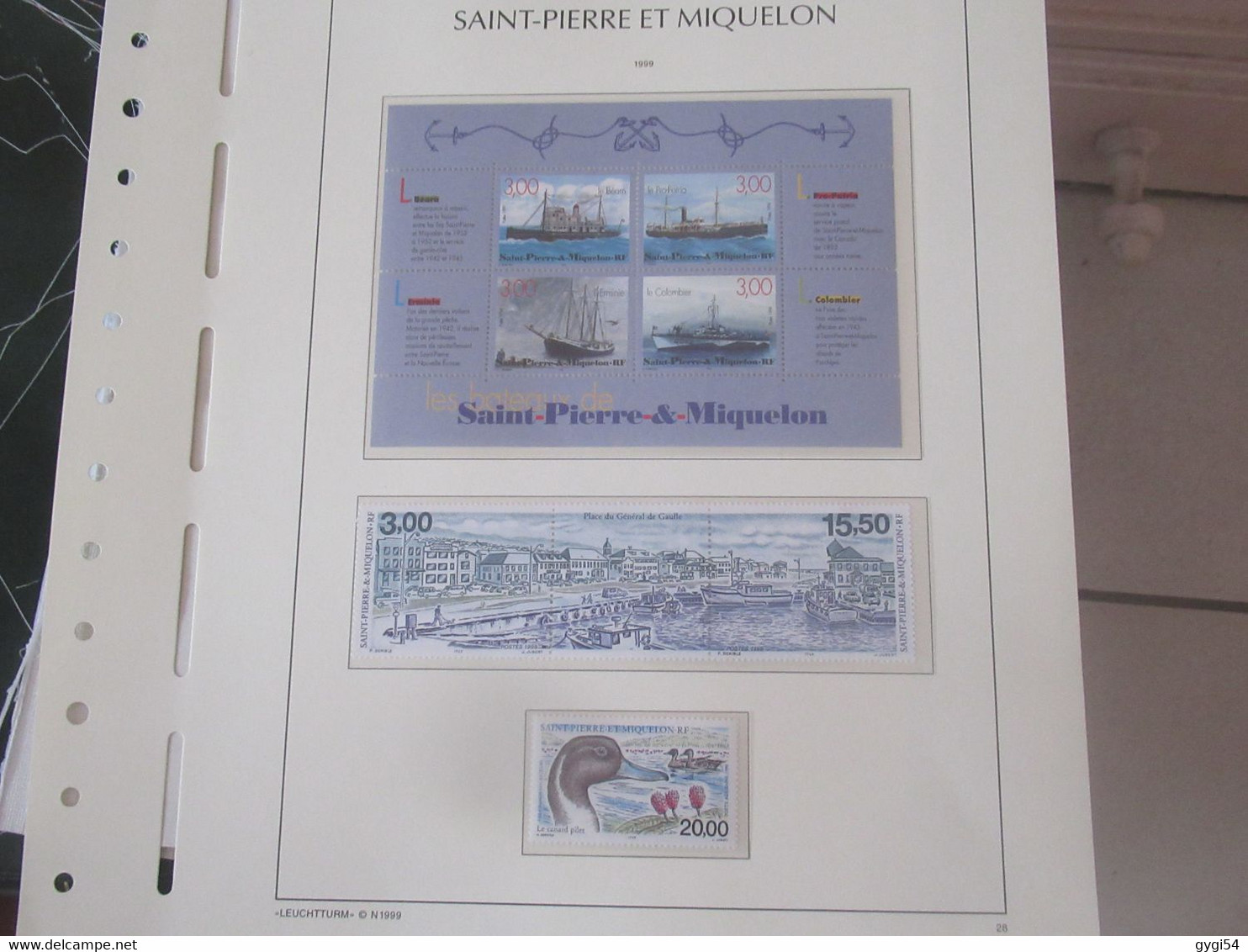 Saint-Pierre Et Miquelon - Année Complète - 1999   MNH - Années Complètes