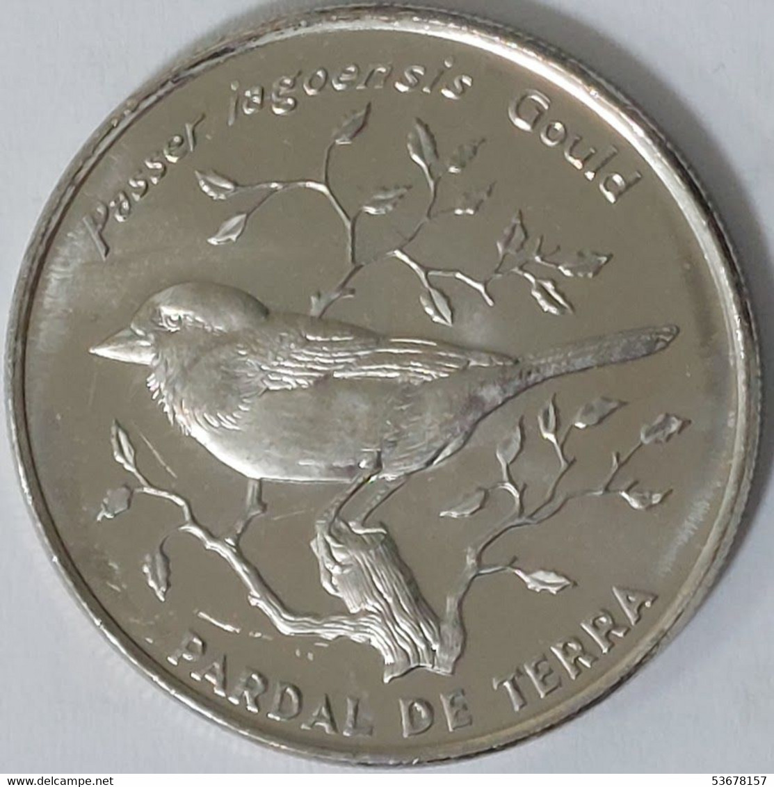 Cape Verde - 50 Escudos, 1994, Birds - Iago Sparrow, KM# 37 - Cape Verde