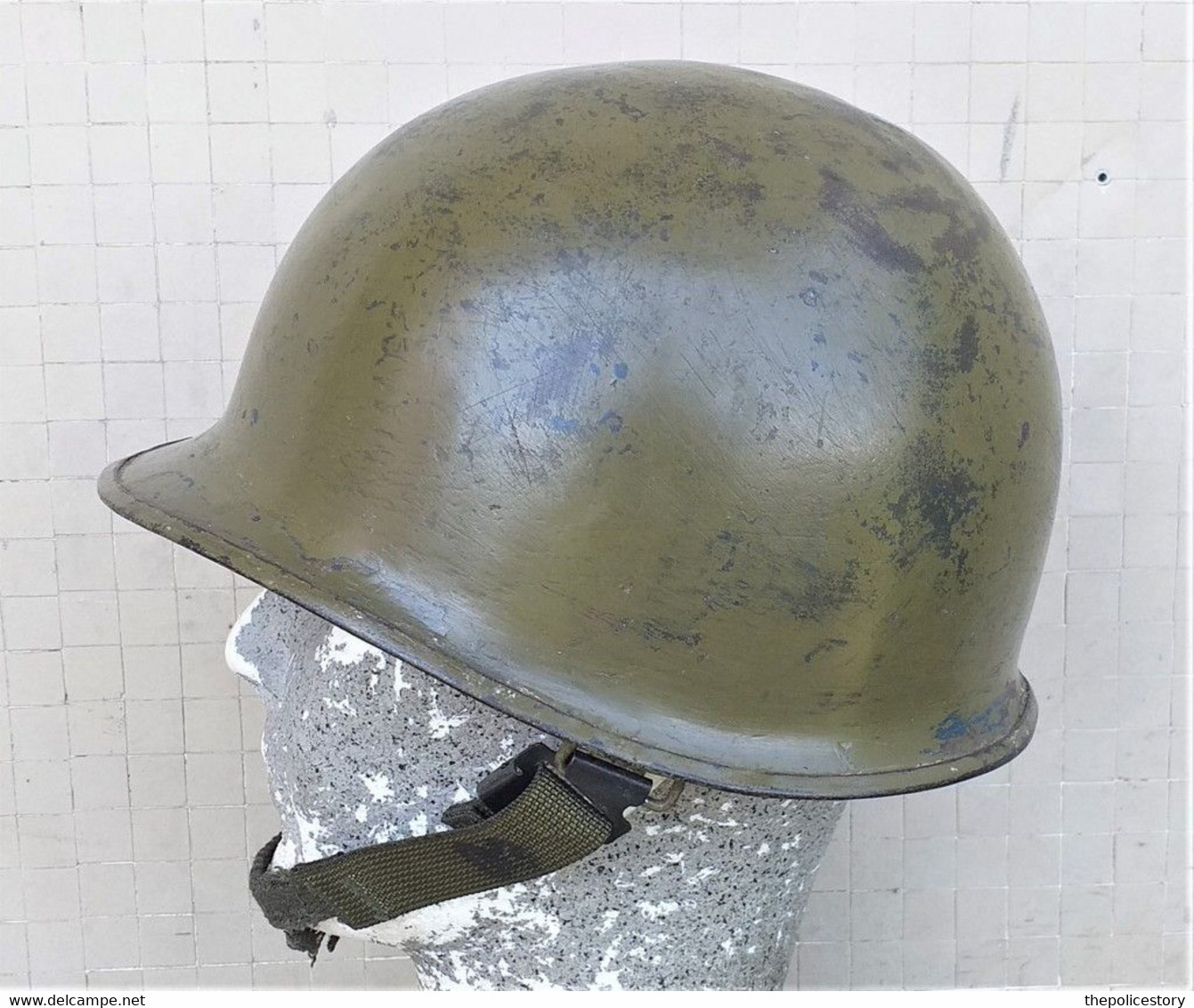 Elmo Us Army M1/T21 Del 1982 Originale Marcato - Casques & Coiffures