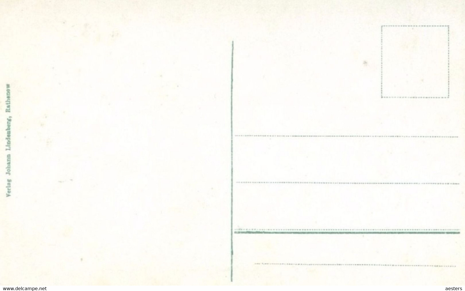 Werder A. Havel; Baumblüte. Wachtelburg - Nicht Gelaufen. (Johann Lindenberg - Rathenow) - Werder