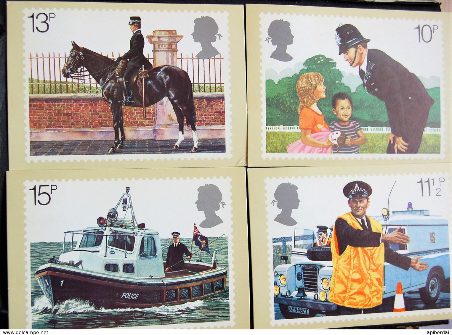 Great Britain GB PHQ Cards -  1979 The 150th Anniversary Of The London Metropolitan Police Serie PHQ - PHQ-Cards