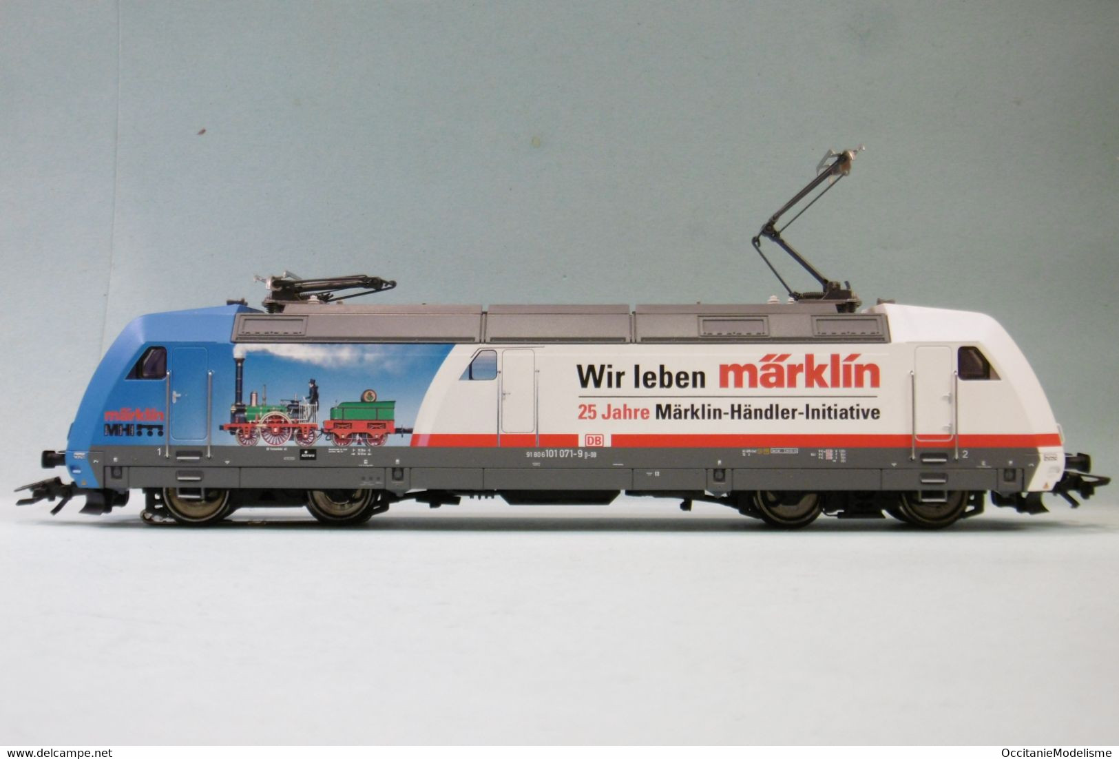 Märklin 3 Rails - Locomotive électrique BR 101 DB AG Händler Initiative ép. VI Digital Sound MFX Réf. 39374 BO HO 1/87 - Locomotives