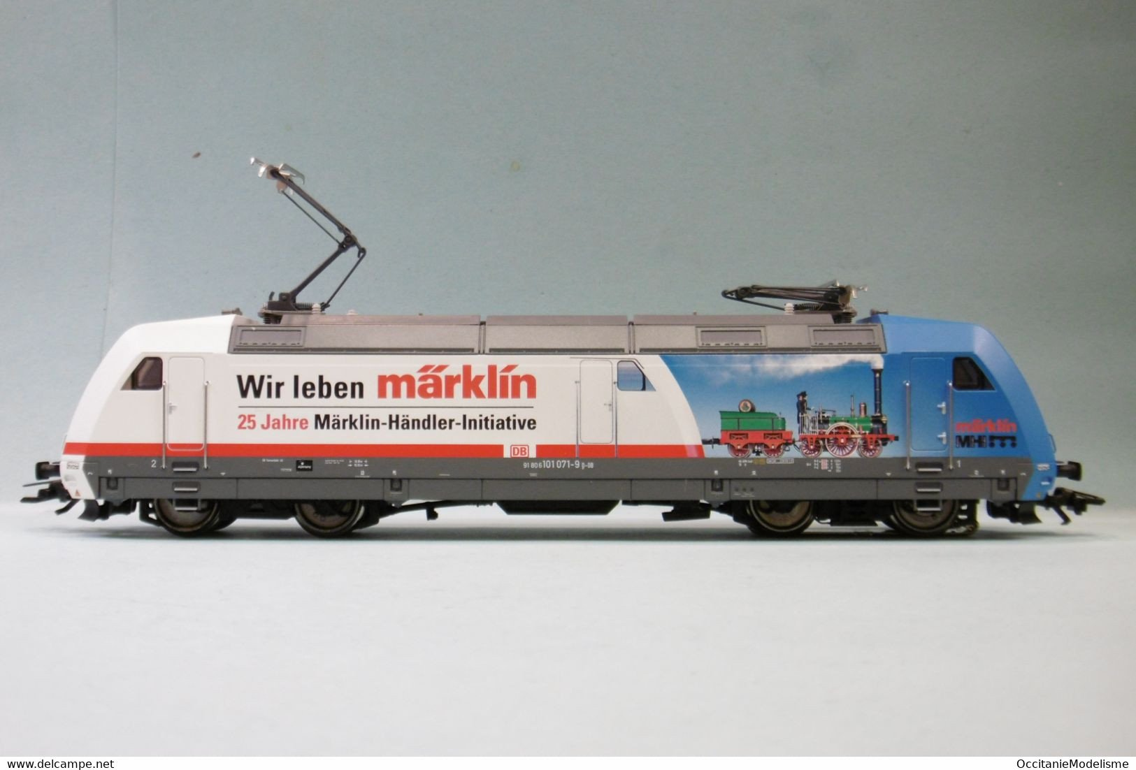 Märklin 3 Rails - Locomotive électrique BR 101 DB AG Händler Initiative ép. VI Digital Sound MFX Réf. 39374 BO HO 1/87 - Locomotieven