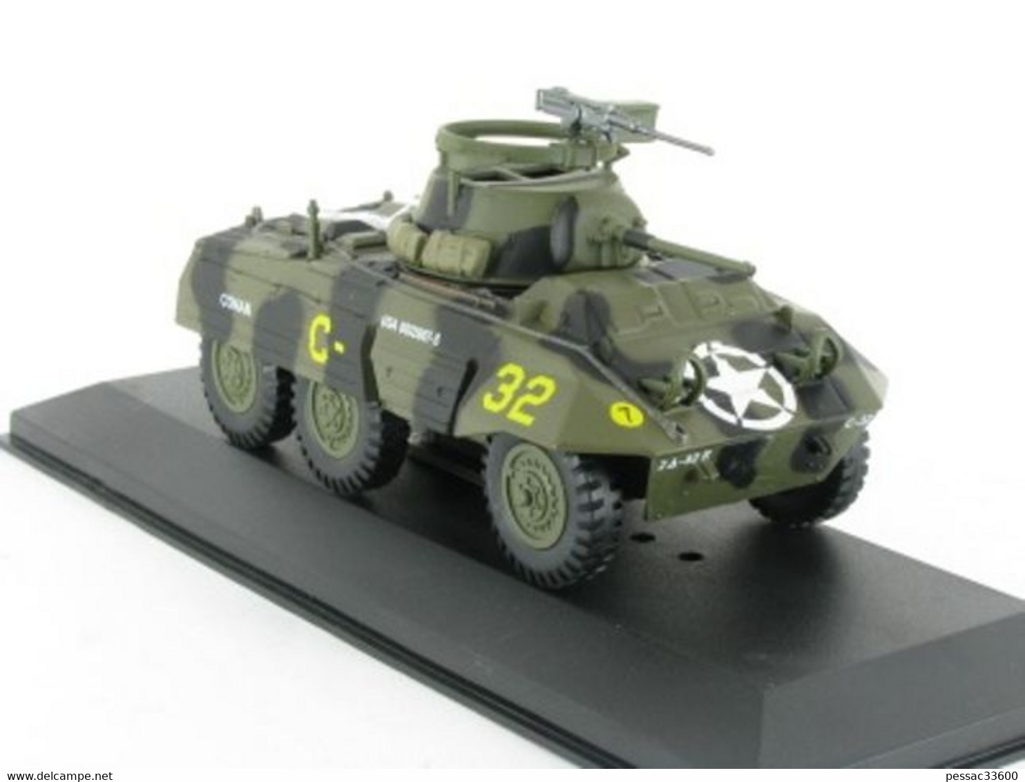 Lot Maquettes 7 Véhicules Militaires Neufs 1/43 - Tanks